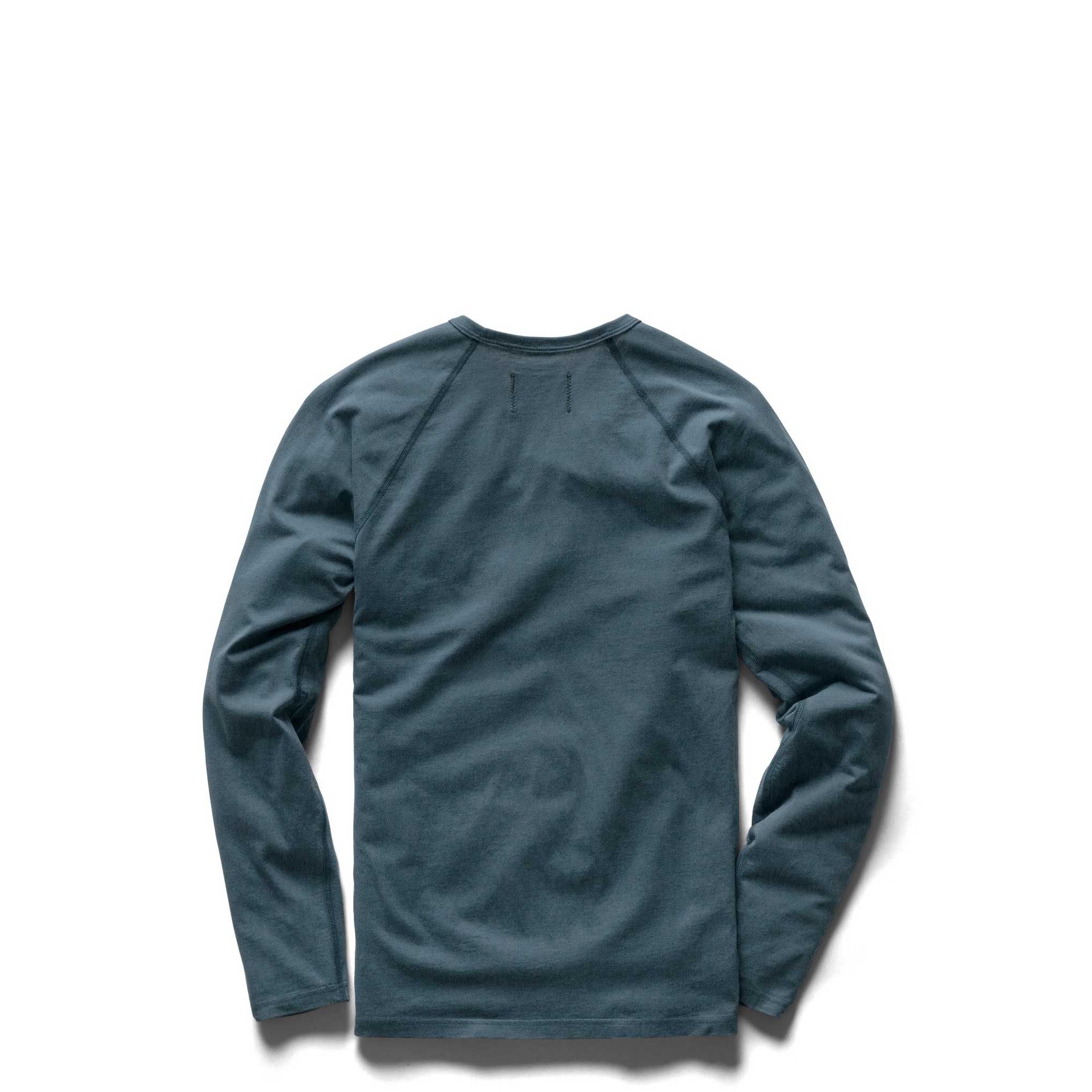 Reigning Champ Knit Sanded Jersey longsleeve shirt — available at Norwood