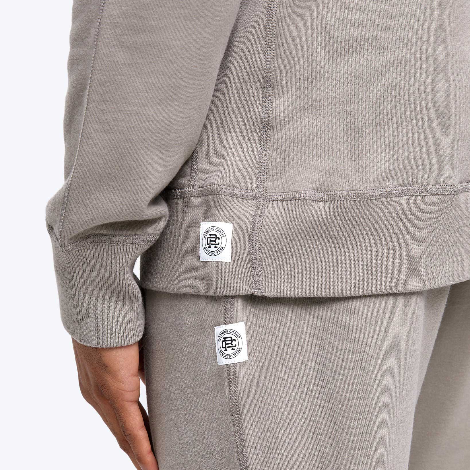 Reigning Champ Knit Midweight Terry Pullover Hoodie — available at Norwood