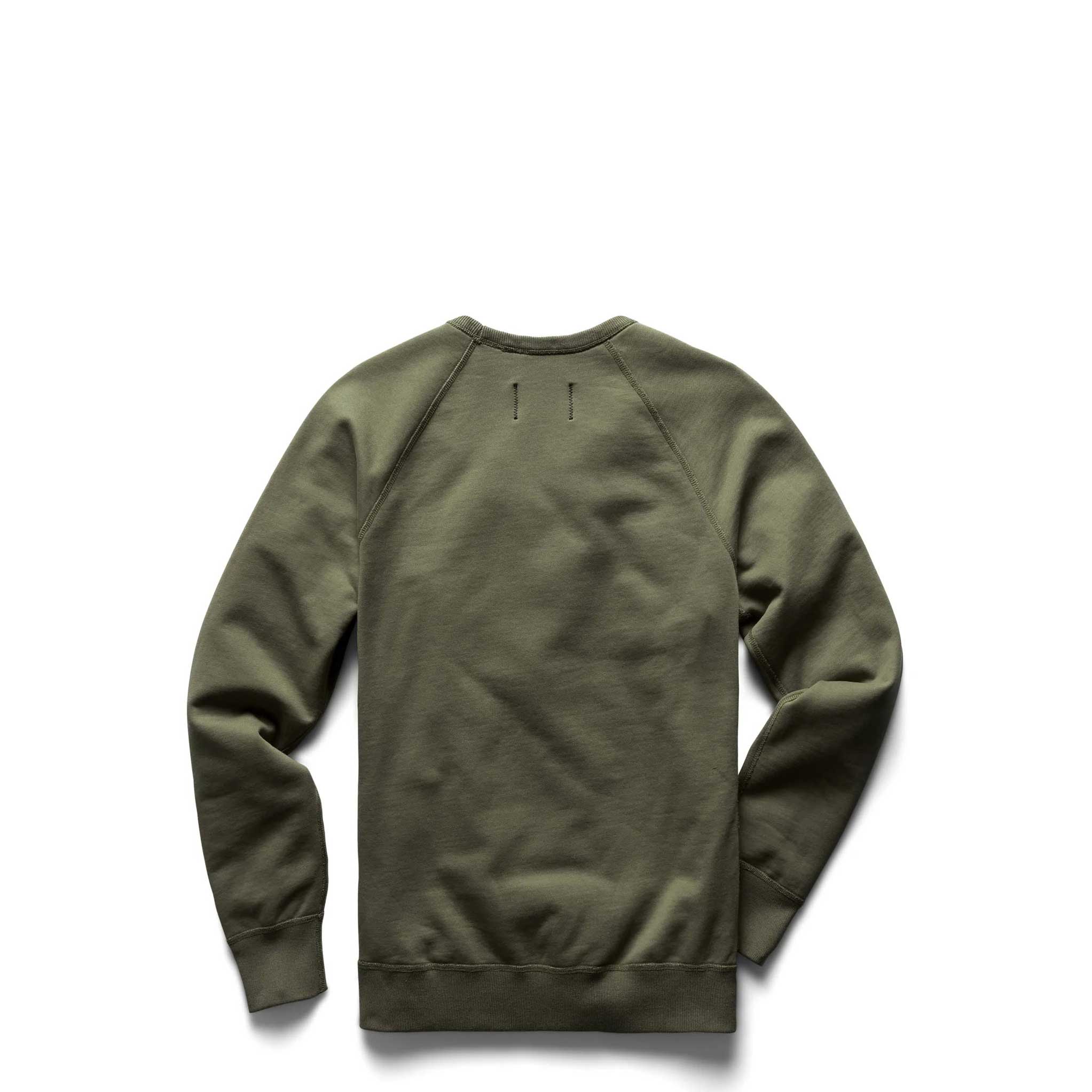 Reigning Champ Knit Mid Weight Terry Long Sleeve Crew Neck — available at Norwood