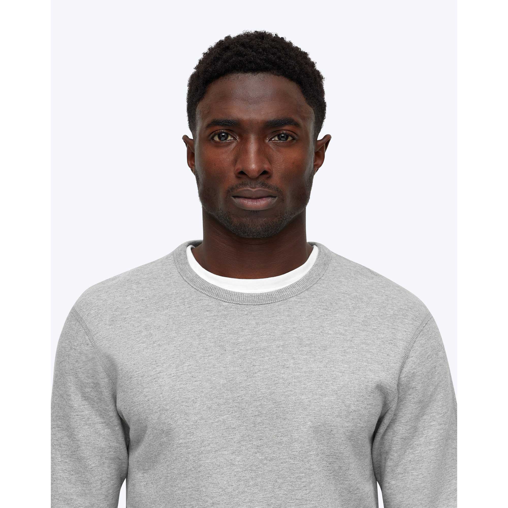 Reigning Champ Midweight Terry Crewneck — available at Norwood