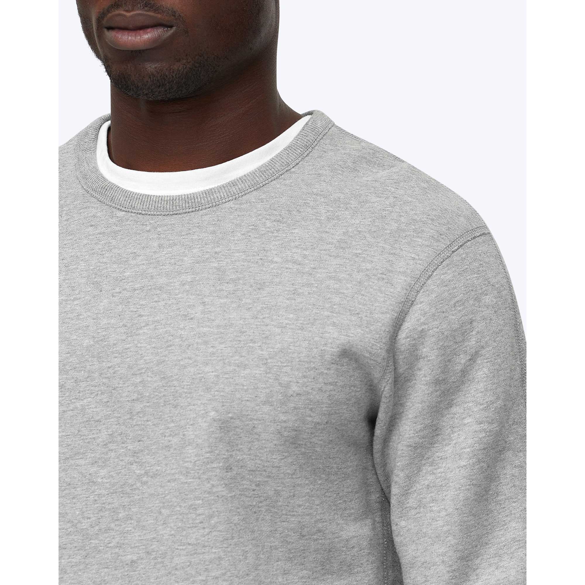 Reigning Champ Midweight Terry Crewneck — available at Norwood