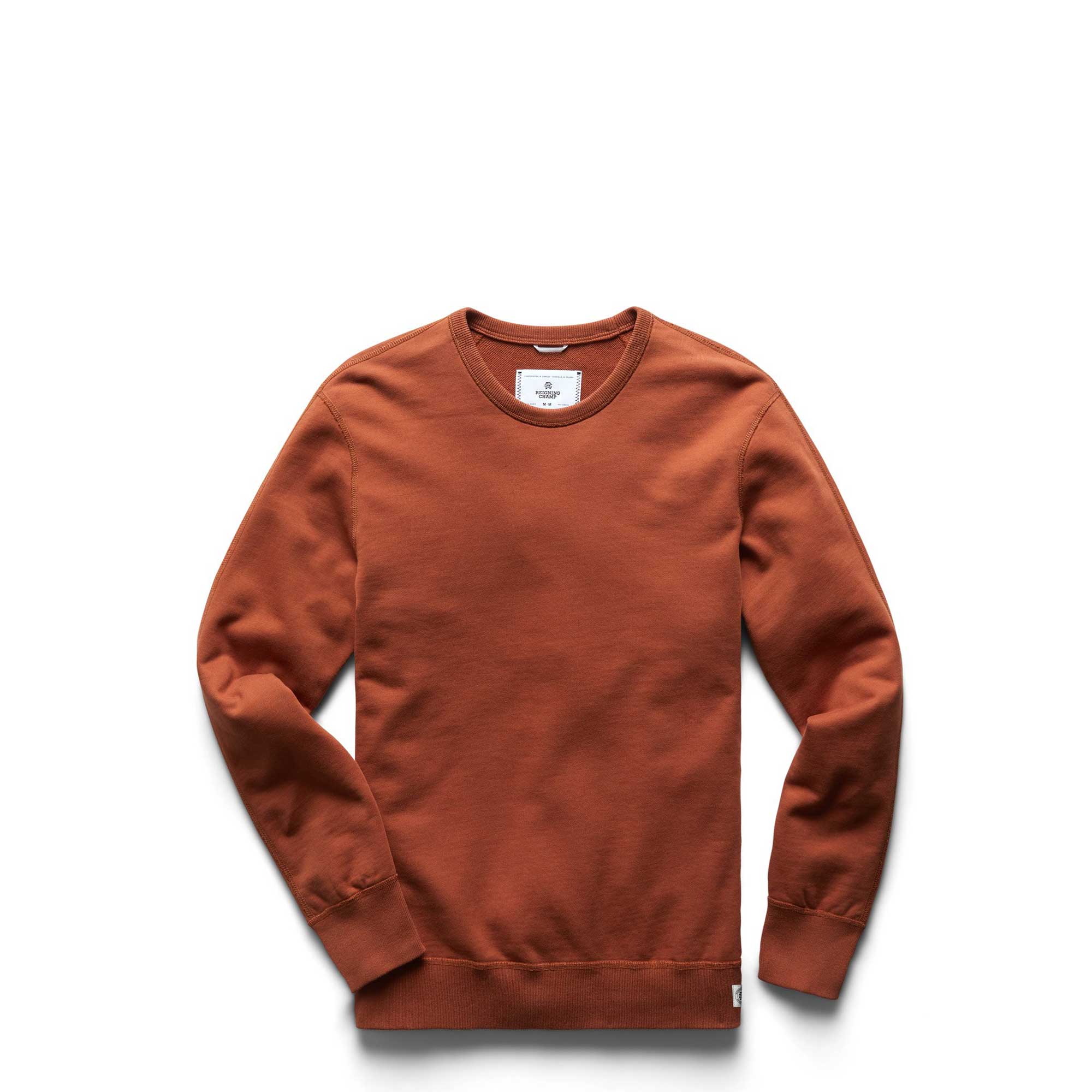 Reigning Champ Midweight Terry Crewneck — available at Norwood