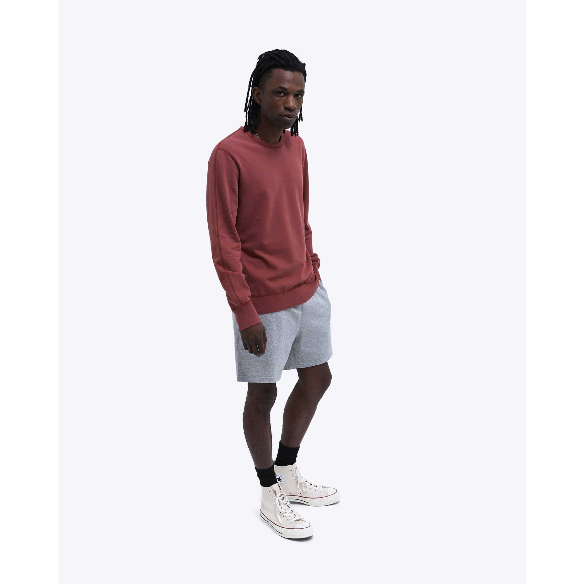 Reigning Champ Crewneck Lightweight Terry — available at Norwood