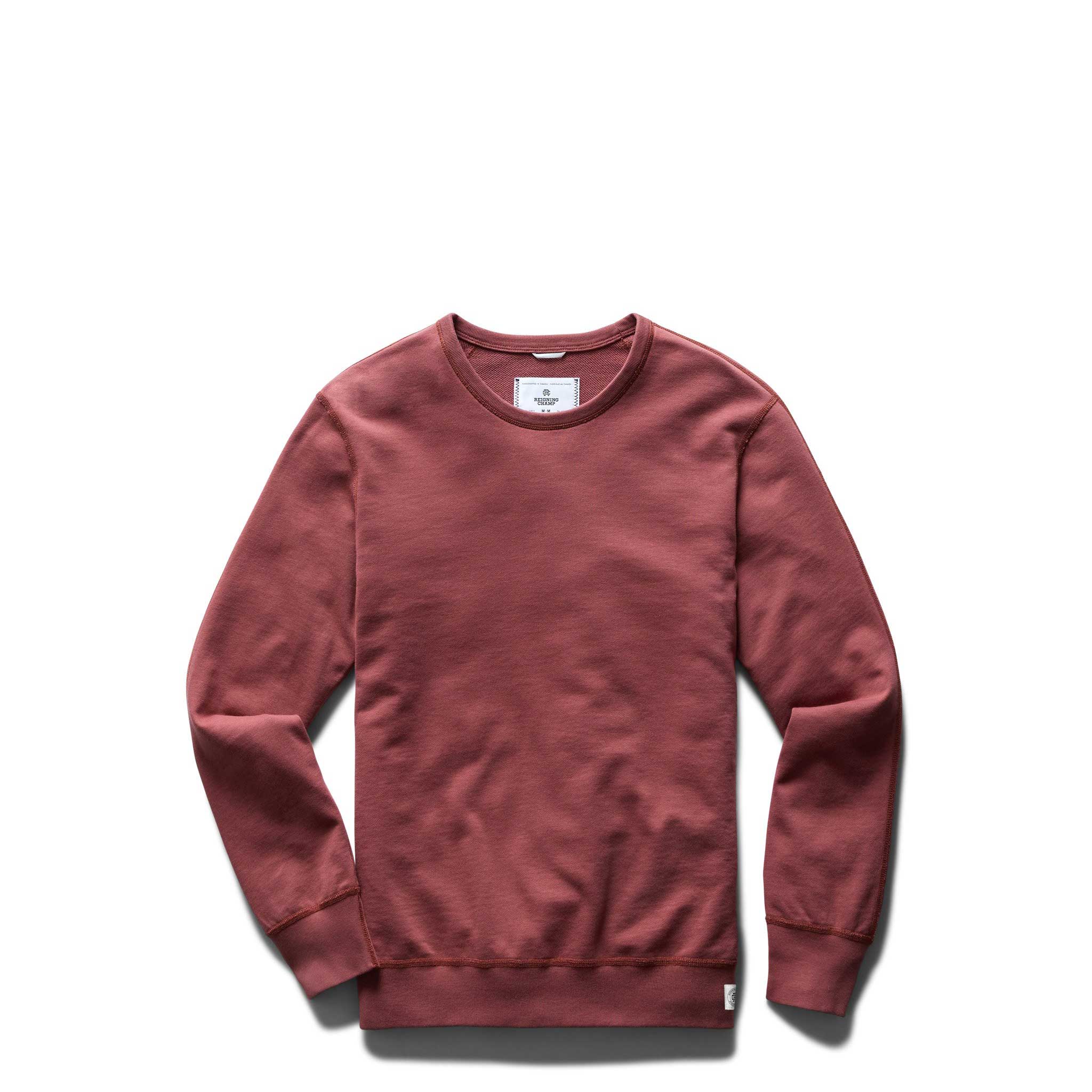 Reigning Champ Crewneck Lightweight Terry — available at Norwood
