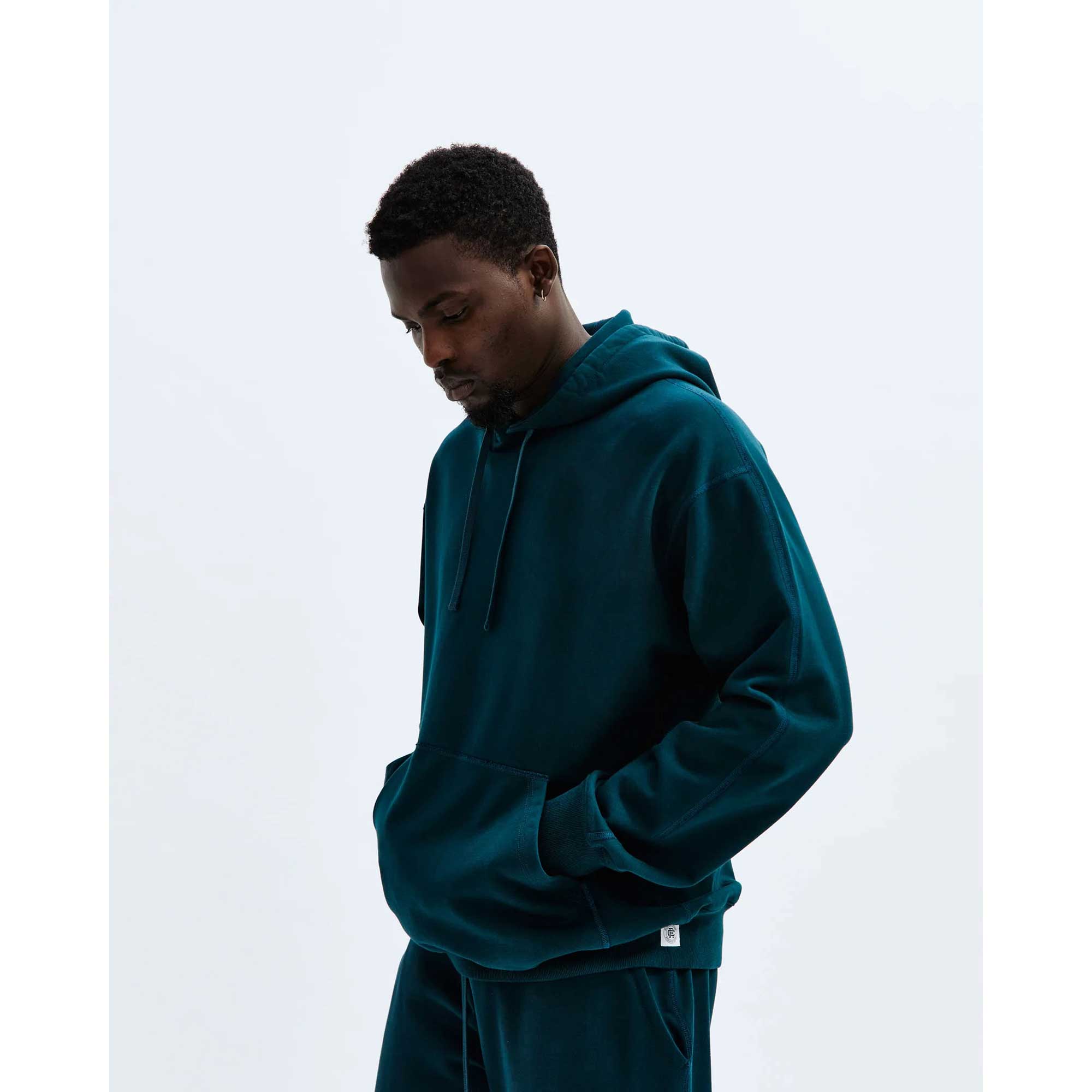 Reigning Champ Midweight Terry Relaxed Hoodie — available at Norwood