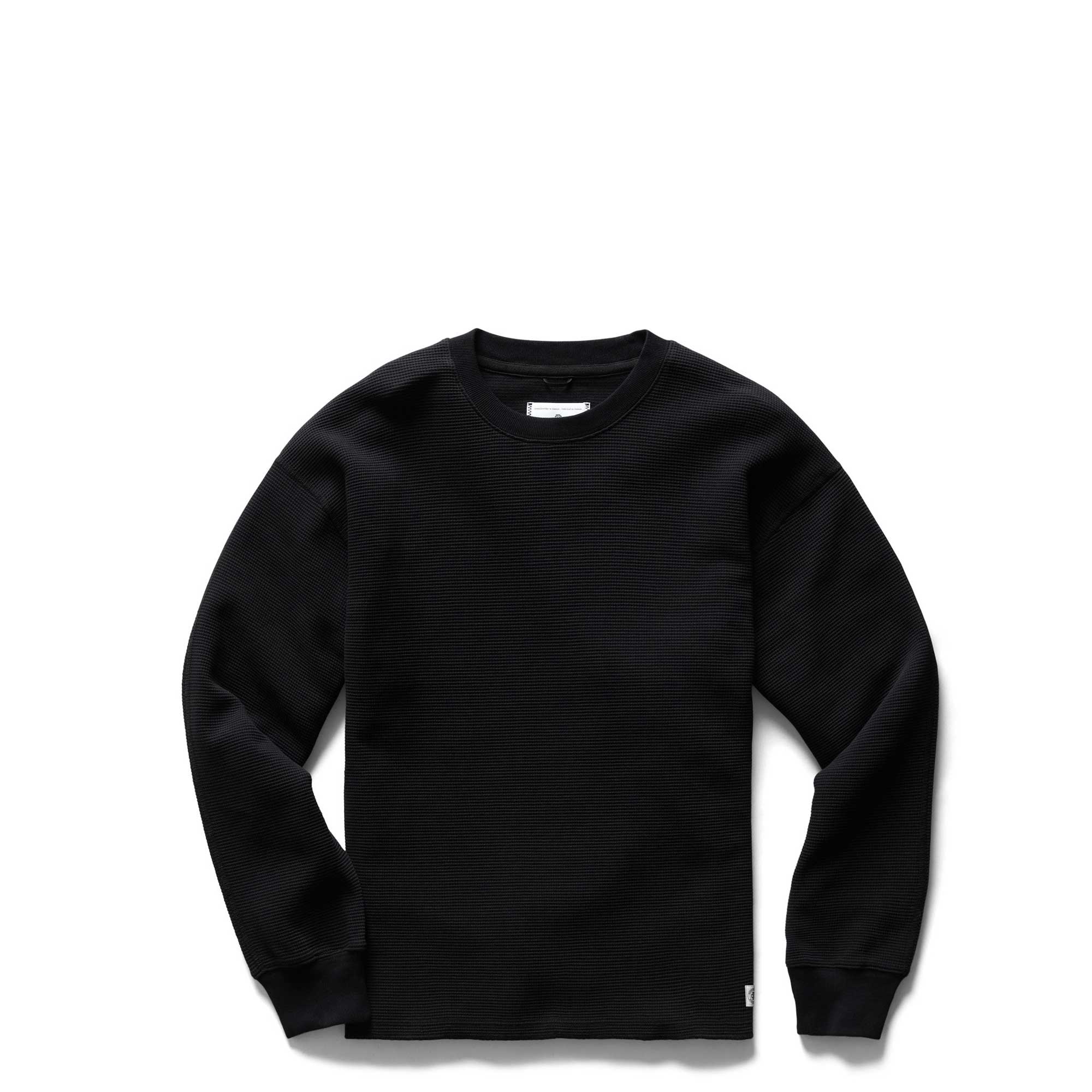 Reigning Champ Flatback Thermal Crewneck — available at Norwood