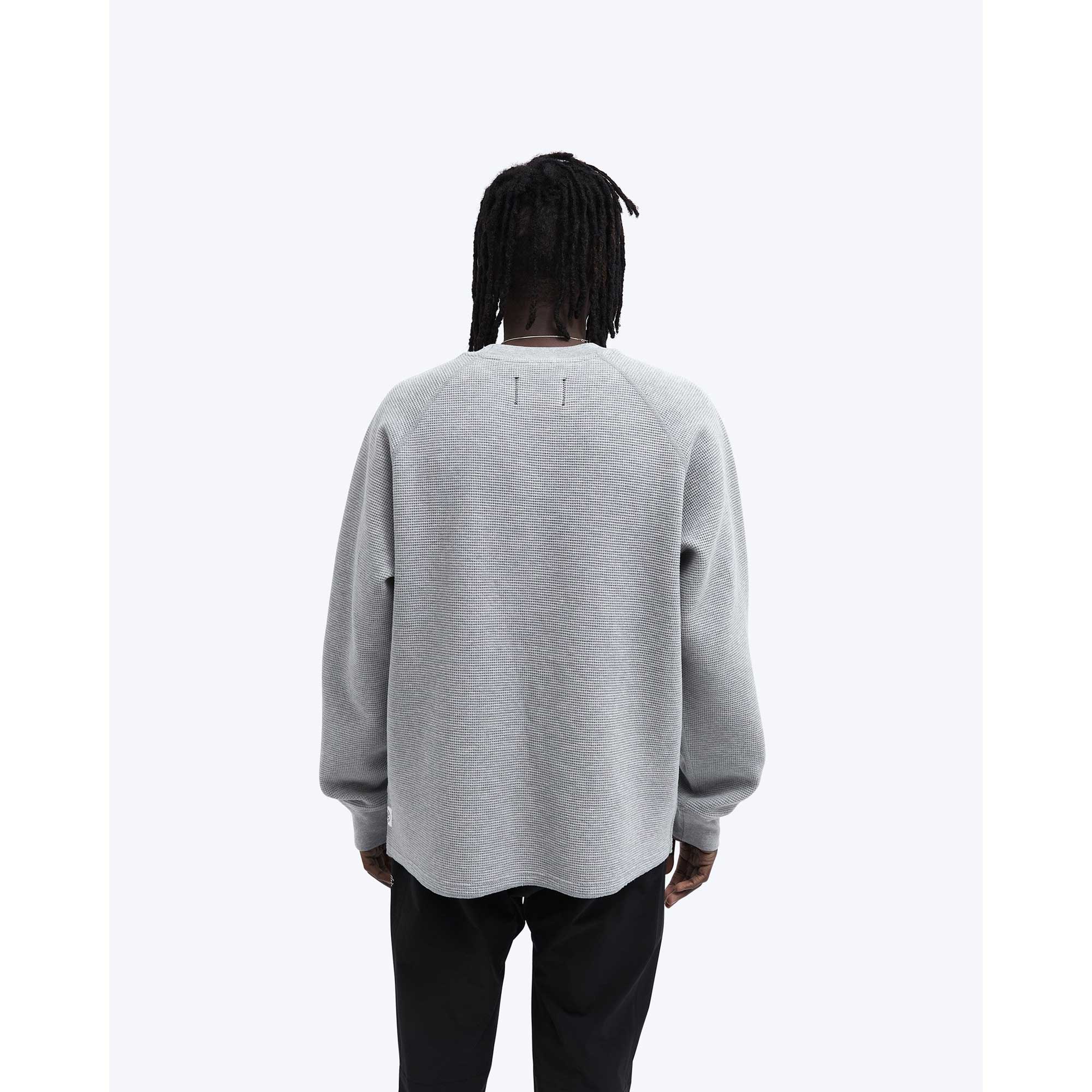 Reigning Champ Flatback Thermal Crewneck — available at Norwood