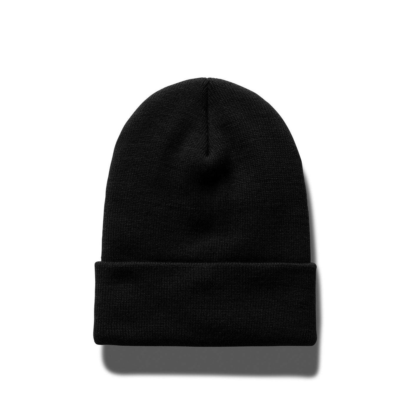 Reigning Champ Thinsulate Crest Patch Beanie, black — available at Norwood