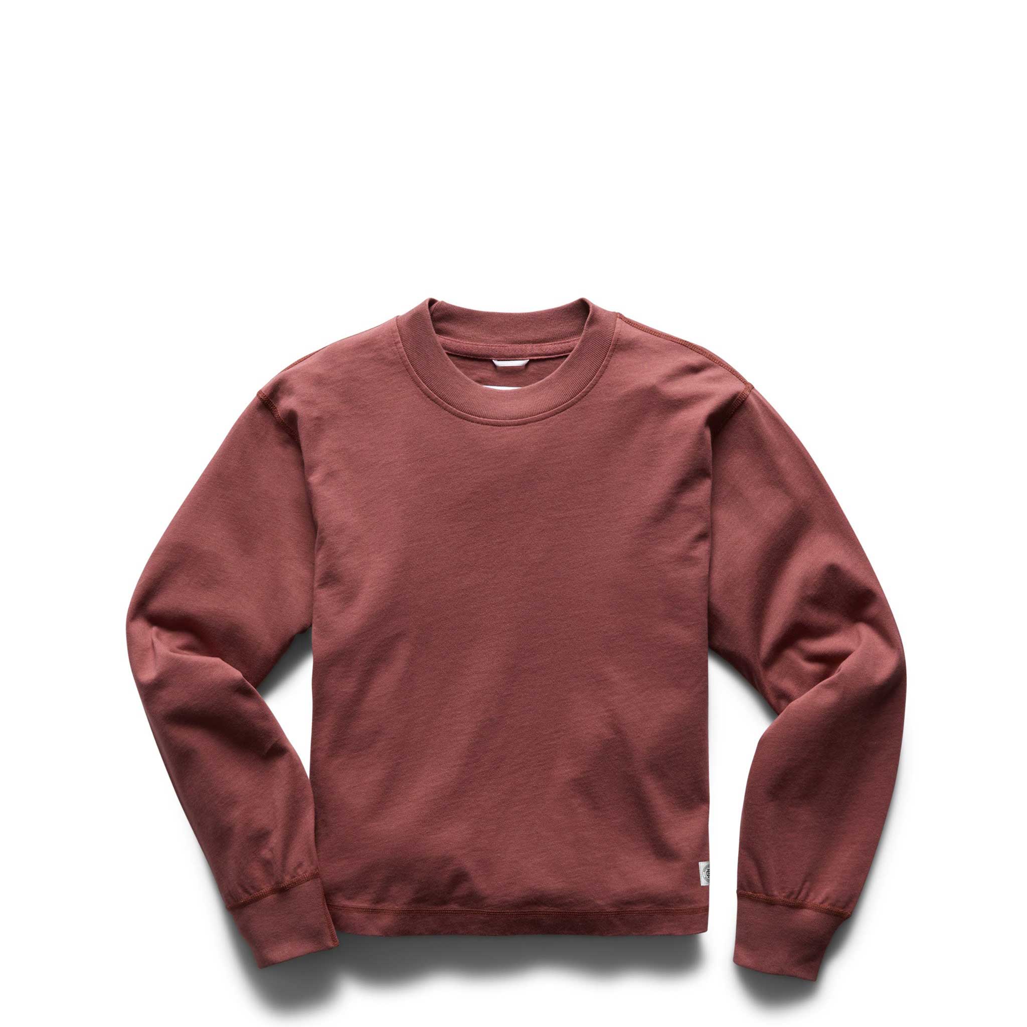 Reigning Champ Womens Mockneck Long Sleeve Midweight Jersey — available at Norwood