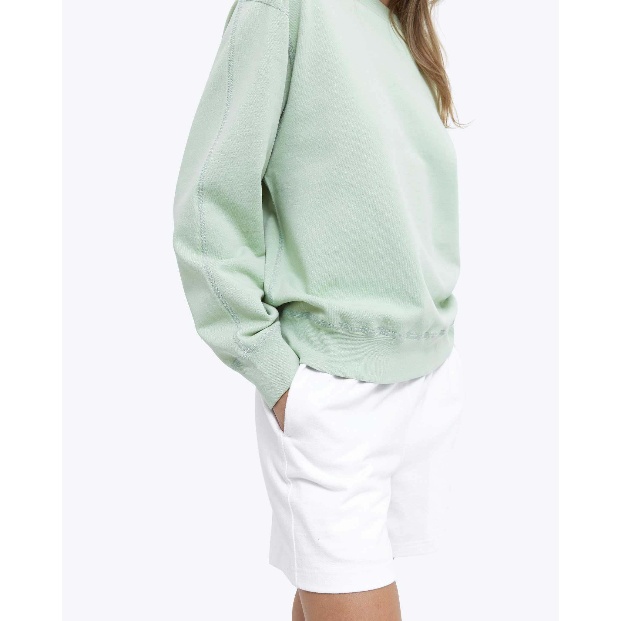 Reigning Champ Womens Lightweight Pima Relaxed Crewneck — available at Norwood