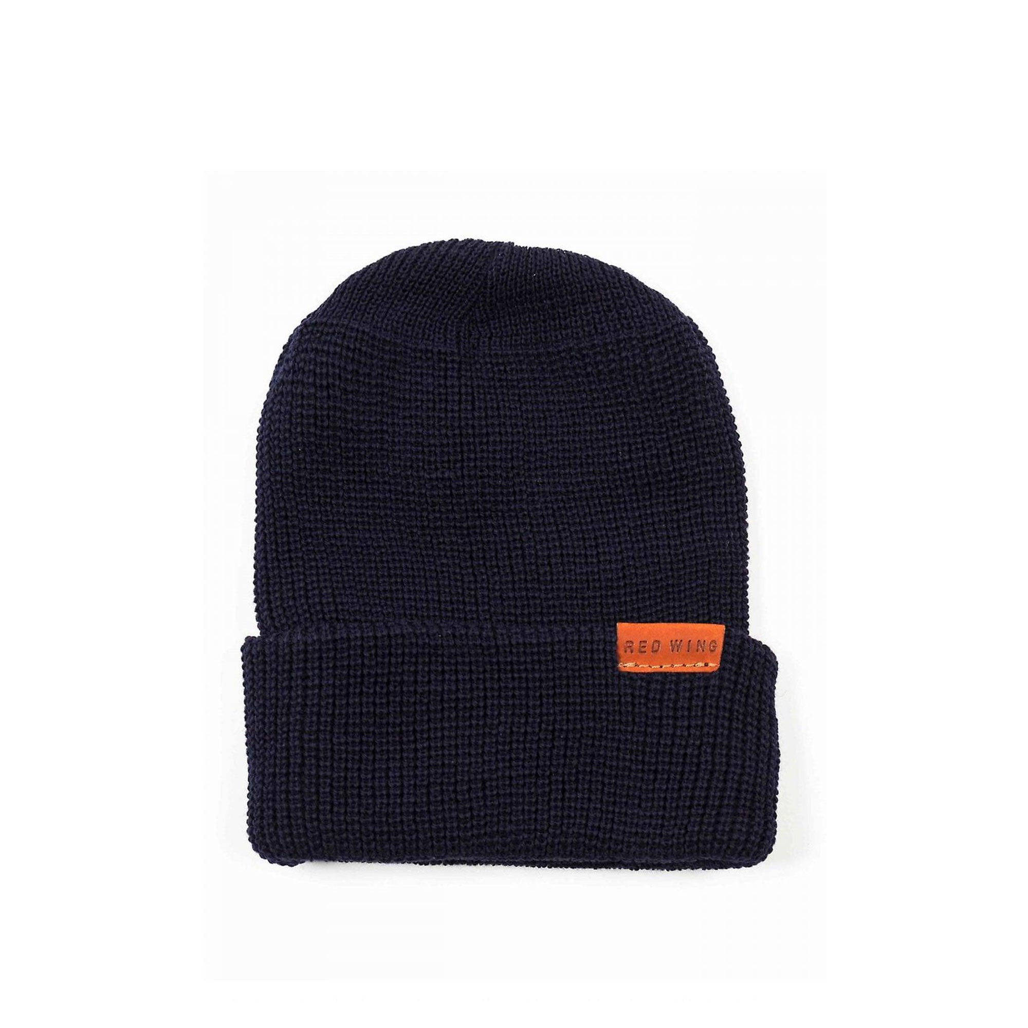Red Wing Heritage Merino Wool Knit Hat, navy — available at Norwood