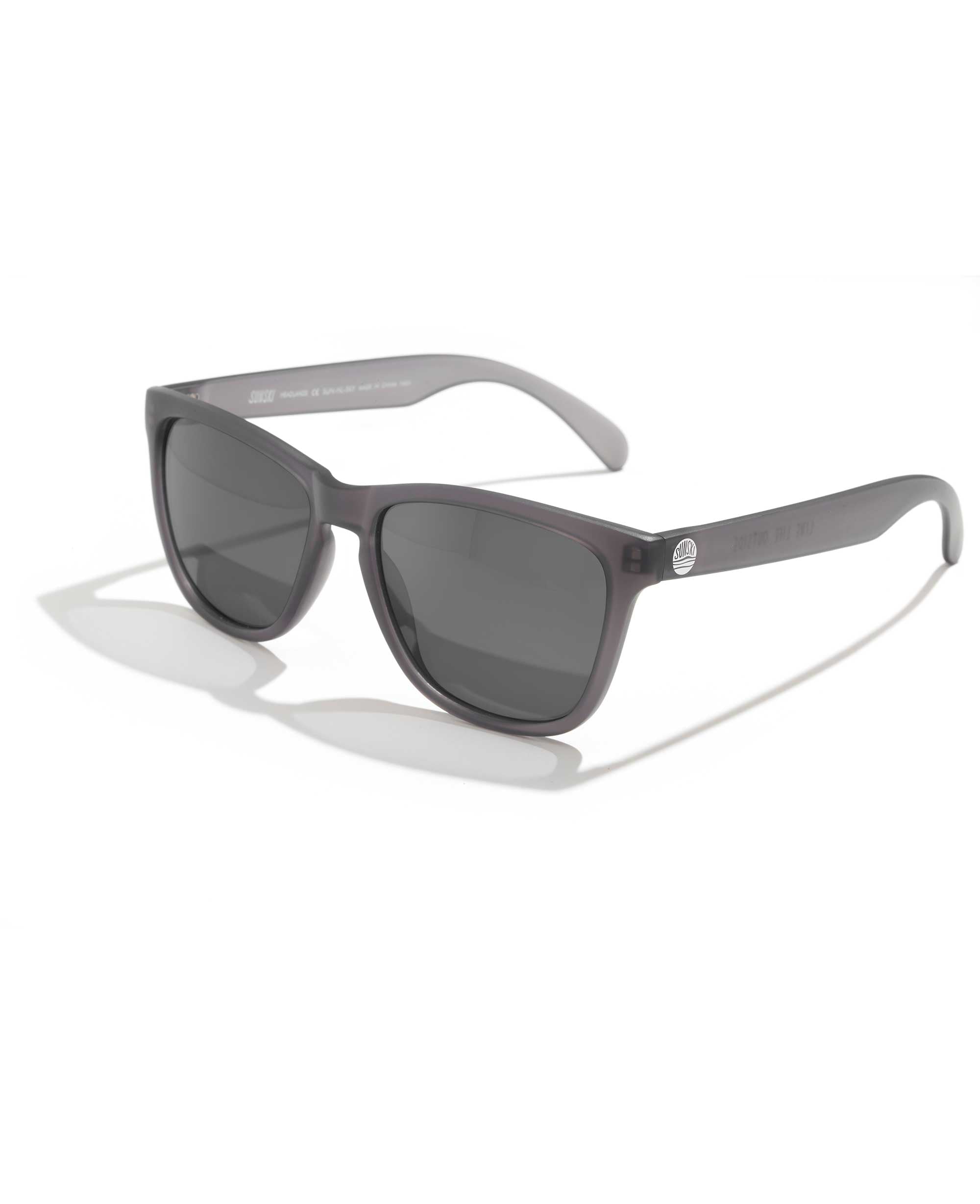 Sunski Headland Polarized Sunglasses, Grey Black — available at Norwood