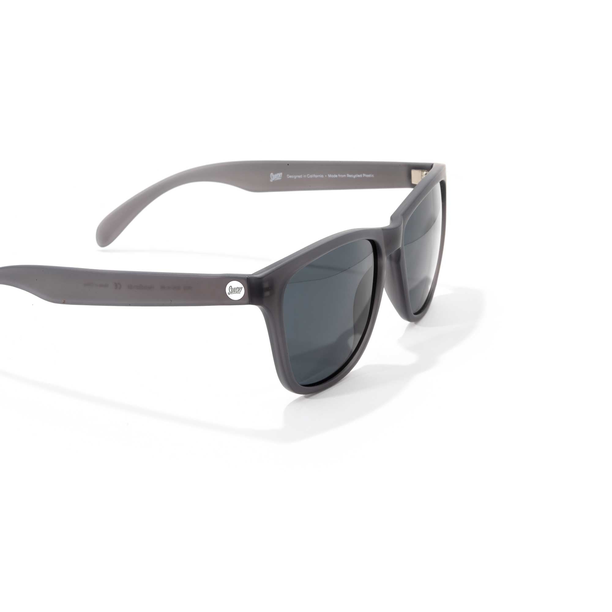 Sunski Headland Polarized Sunglasses, Grey Black — available at Norwood