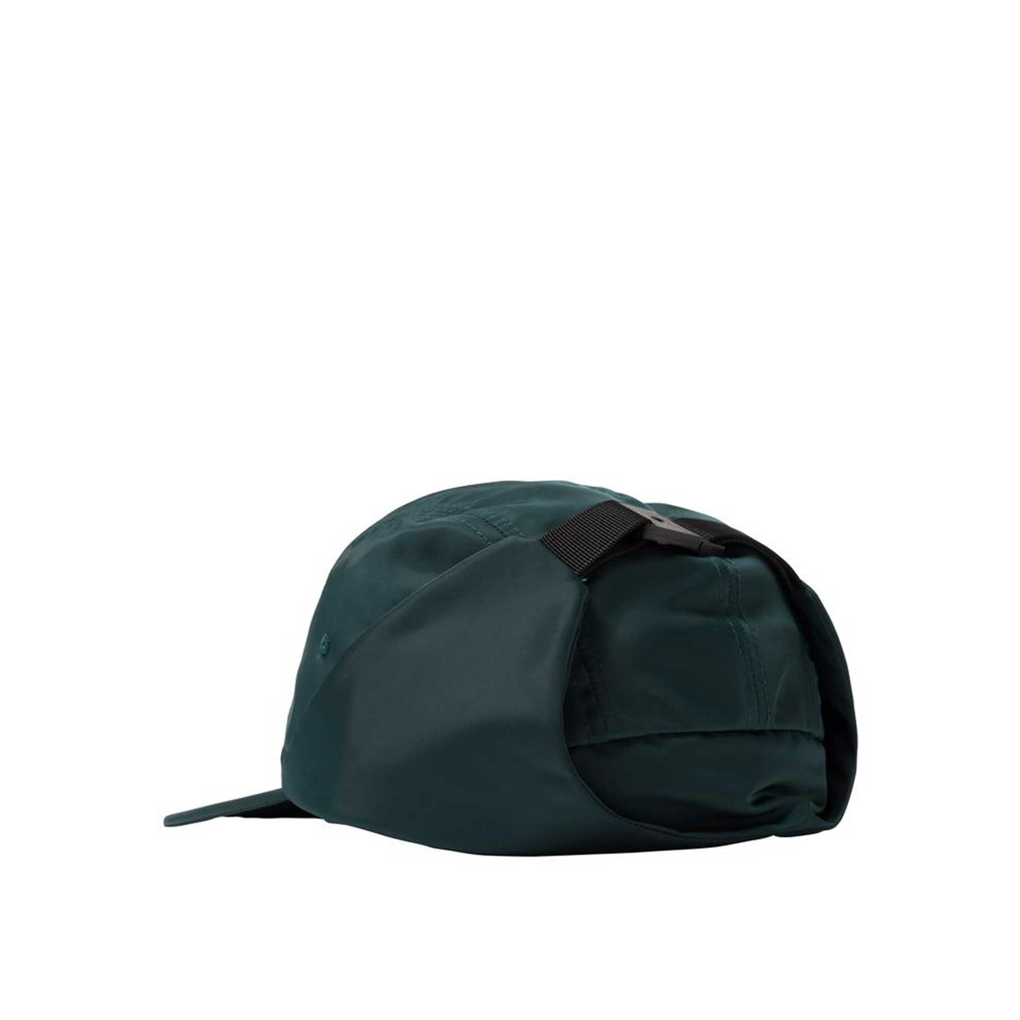 Stussy Stock Ear Flap Cam Cap, Green — available at Norwood