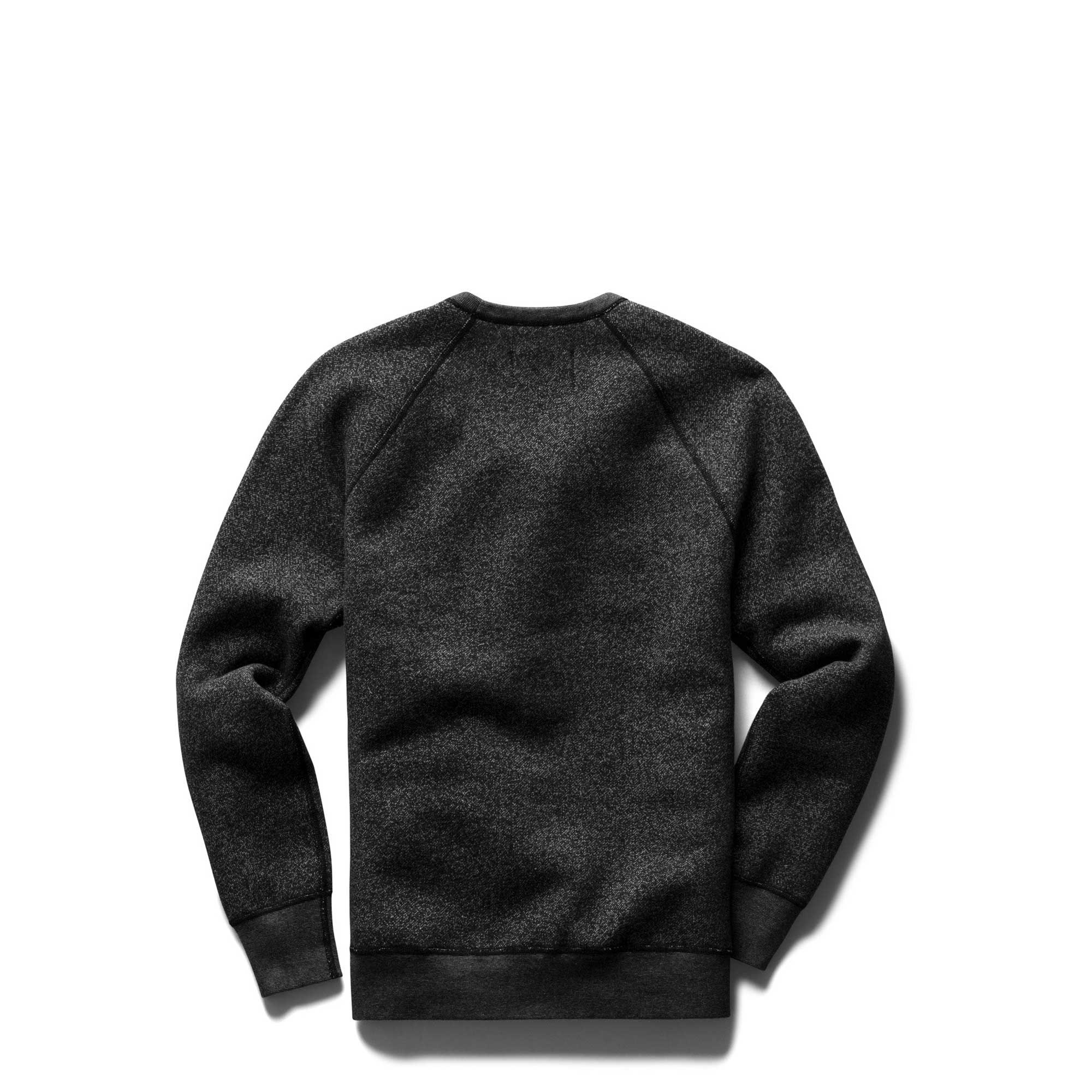 Reigning Champ Mens Knit Tiger Fleece Long Sleeve Crewneck — available at Norwood