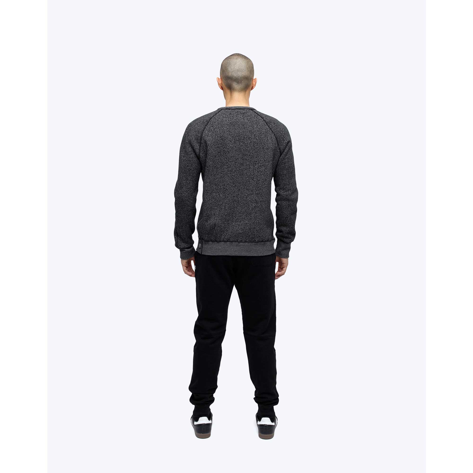 Reigning Champ Mens Knit Tiger Fleece Long Sleeve Crewneck — available at Norwood