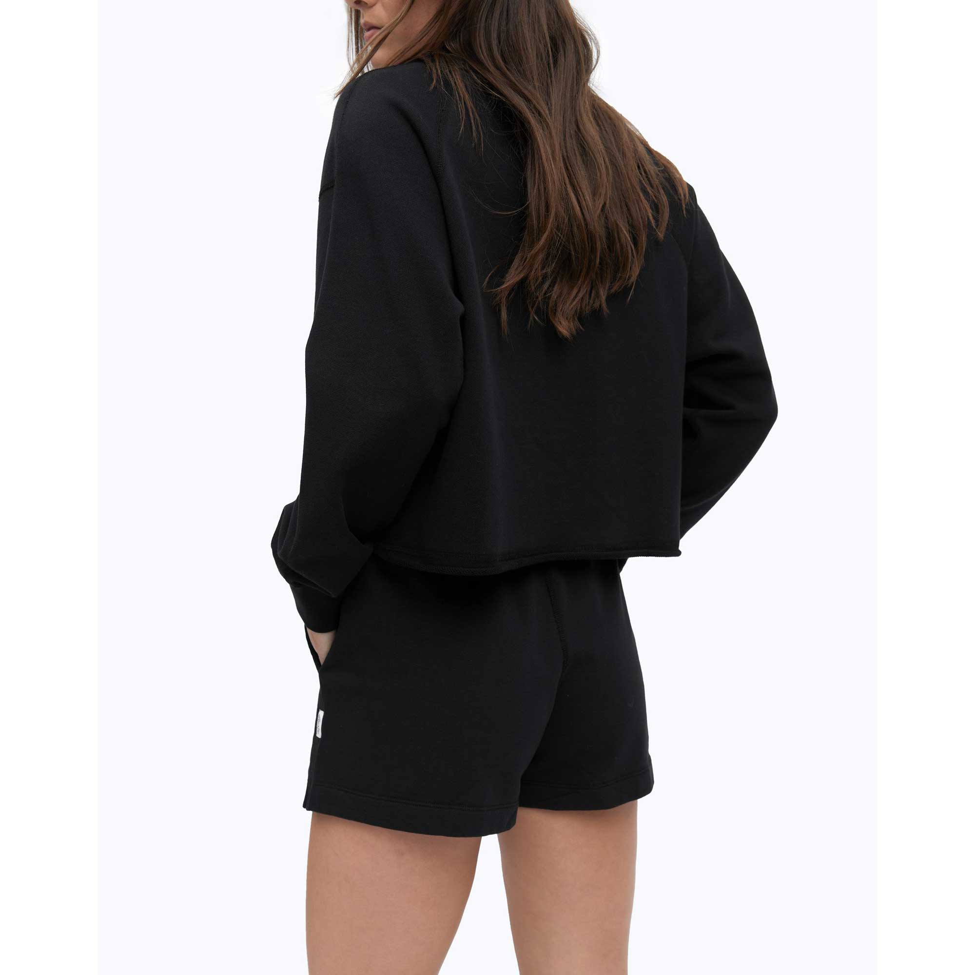 Reigning Champ Womens Cut-off Crewneck Lightweight Terry — available at Norwood