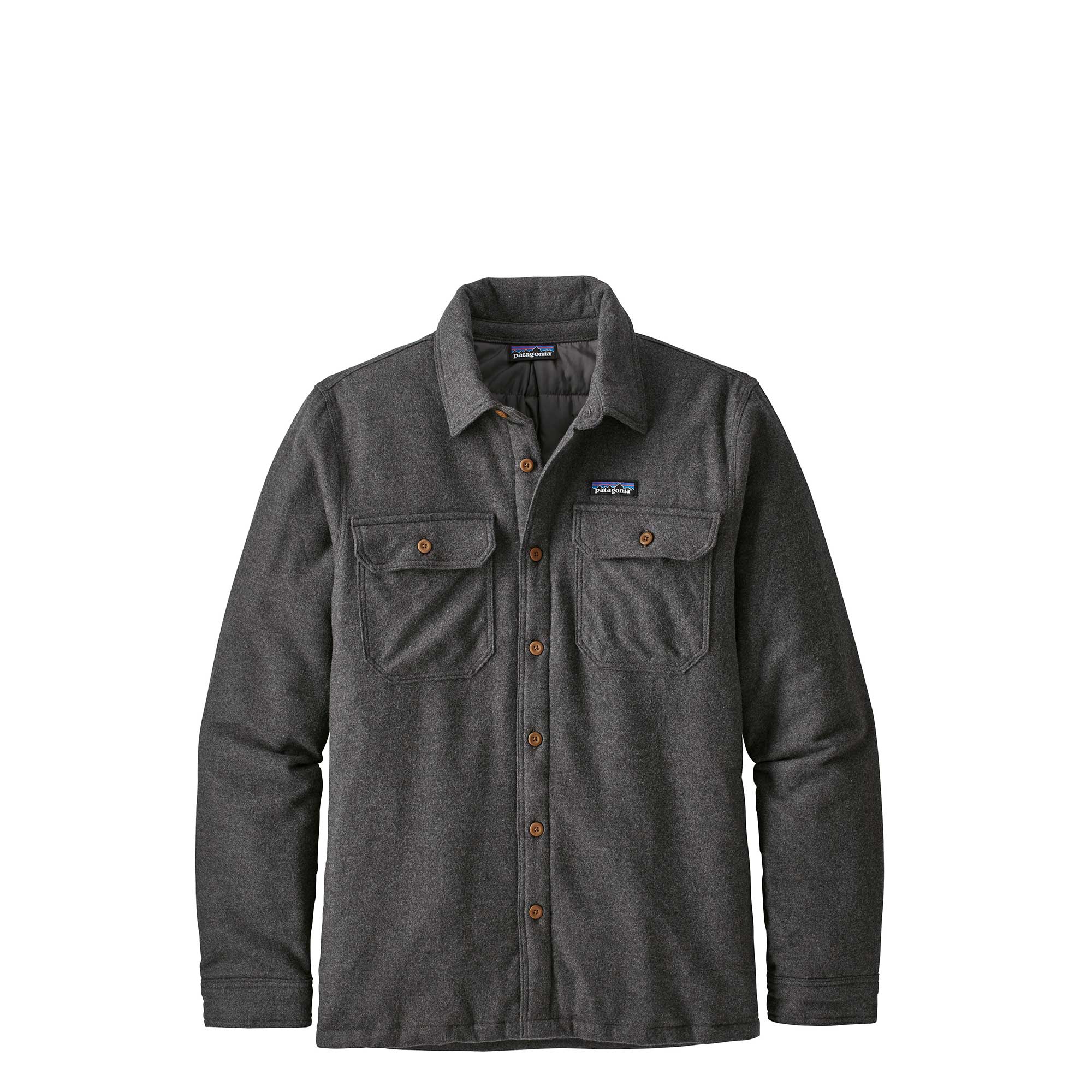 Patagonia Mens Insulated Fjord Flannel Jacket — available at Norwood