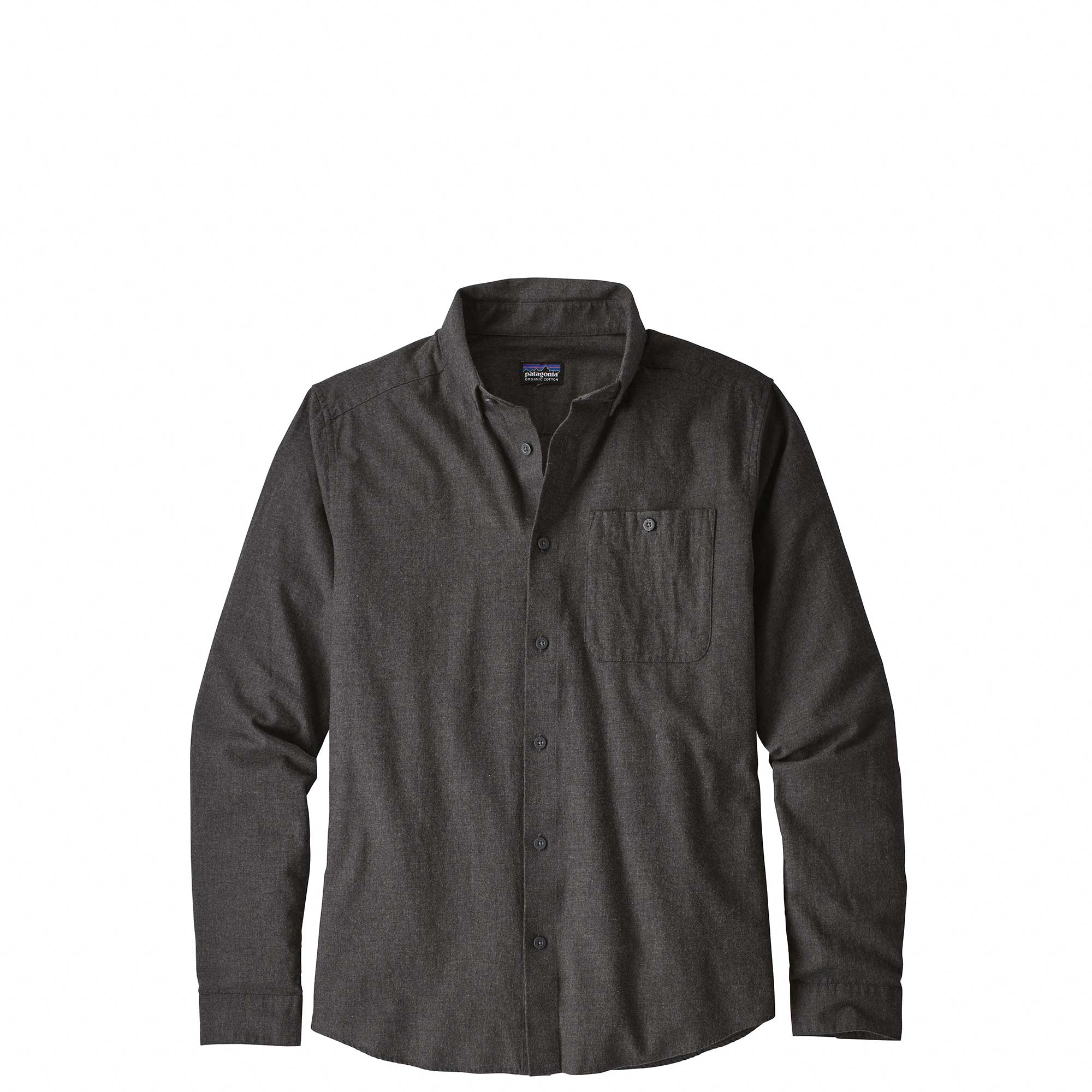 Patagonia Mens Long-sleeved Vjosa River Pima Cotton Shirt — available at Norwood