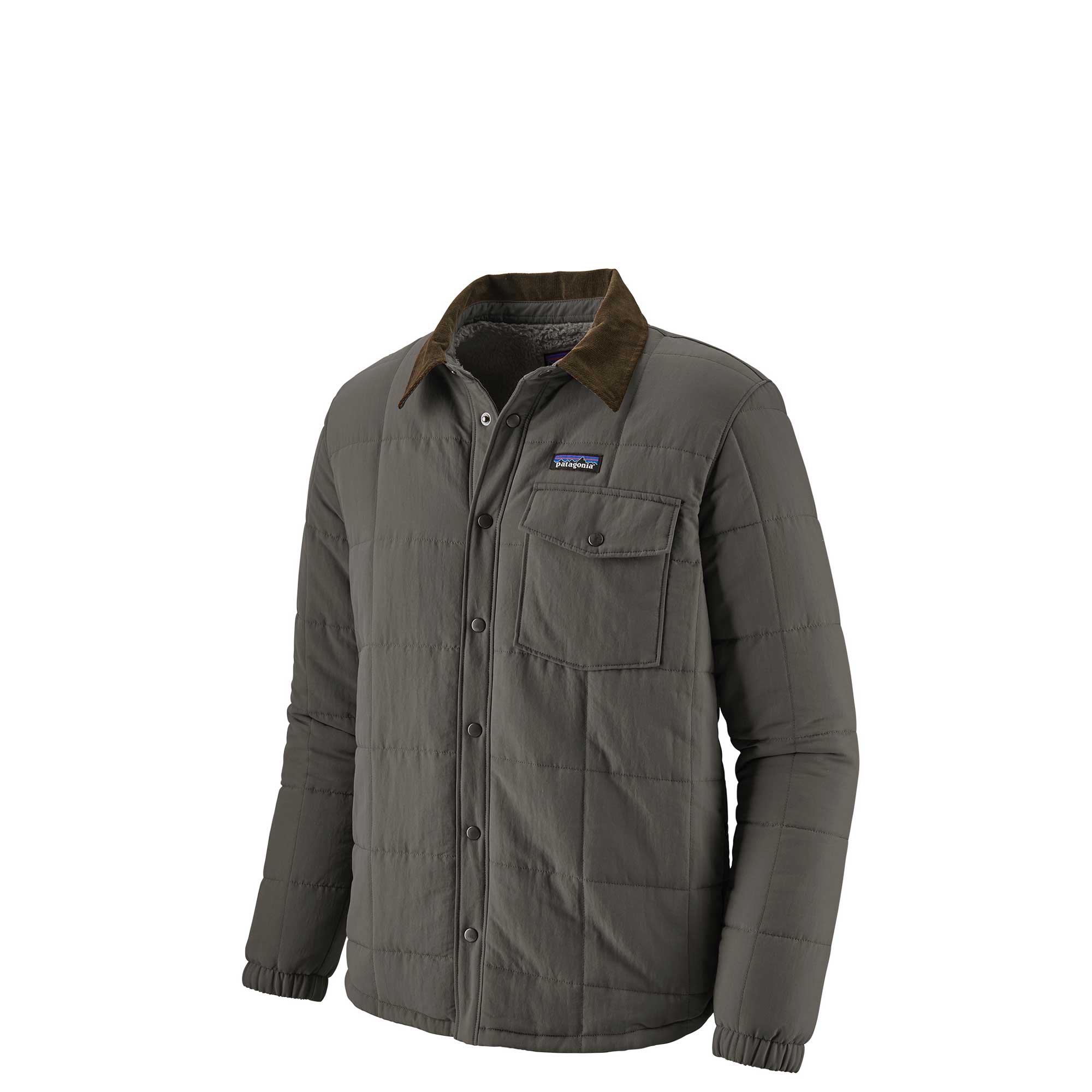 Patagonia Mens Isthmus Quilted Shirt Jacket — available at Norwood