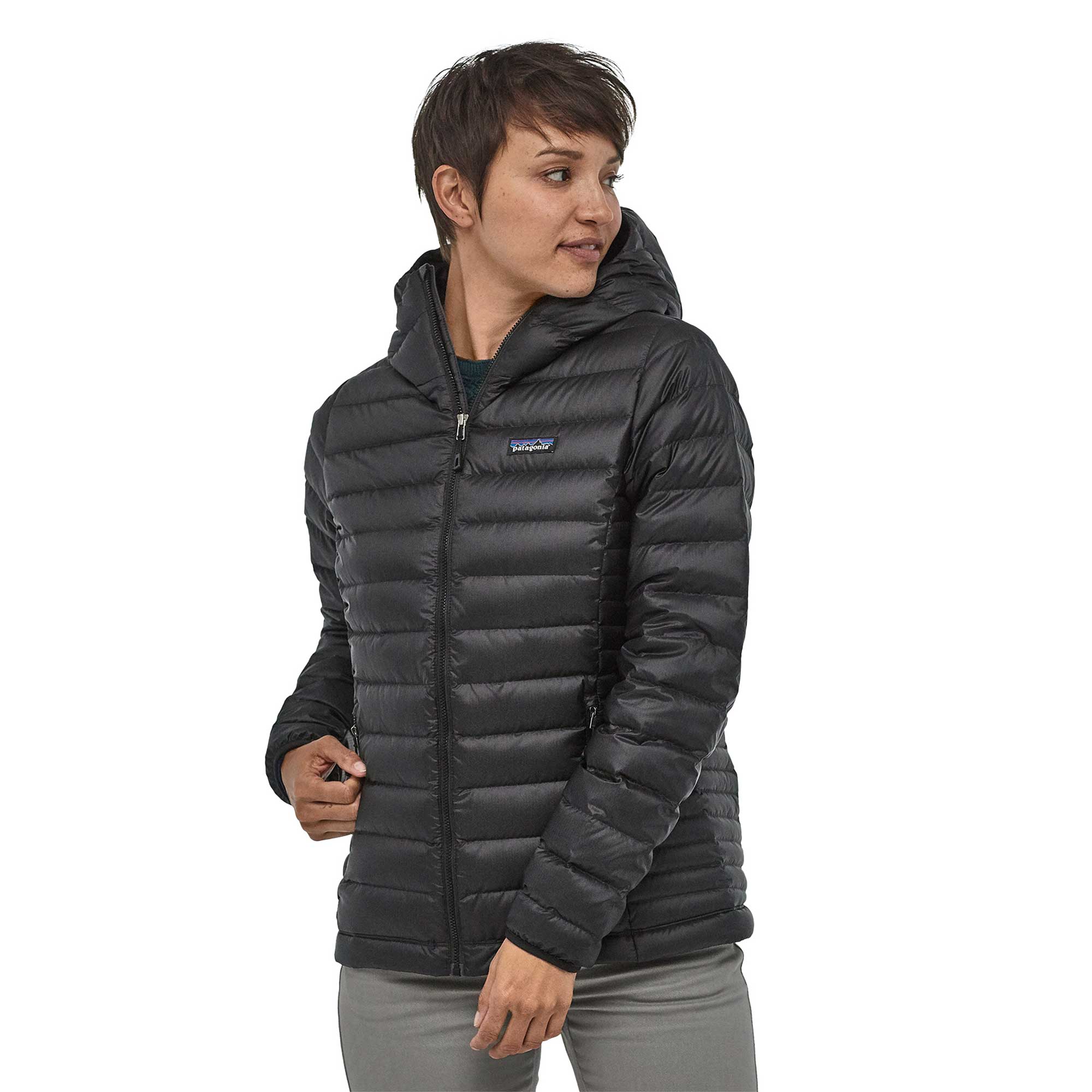Patagonia Womens Down Sweater Hoody — available at Norwood