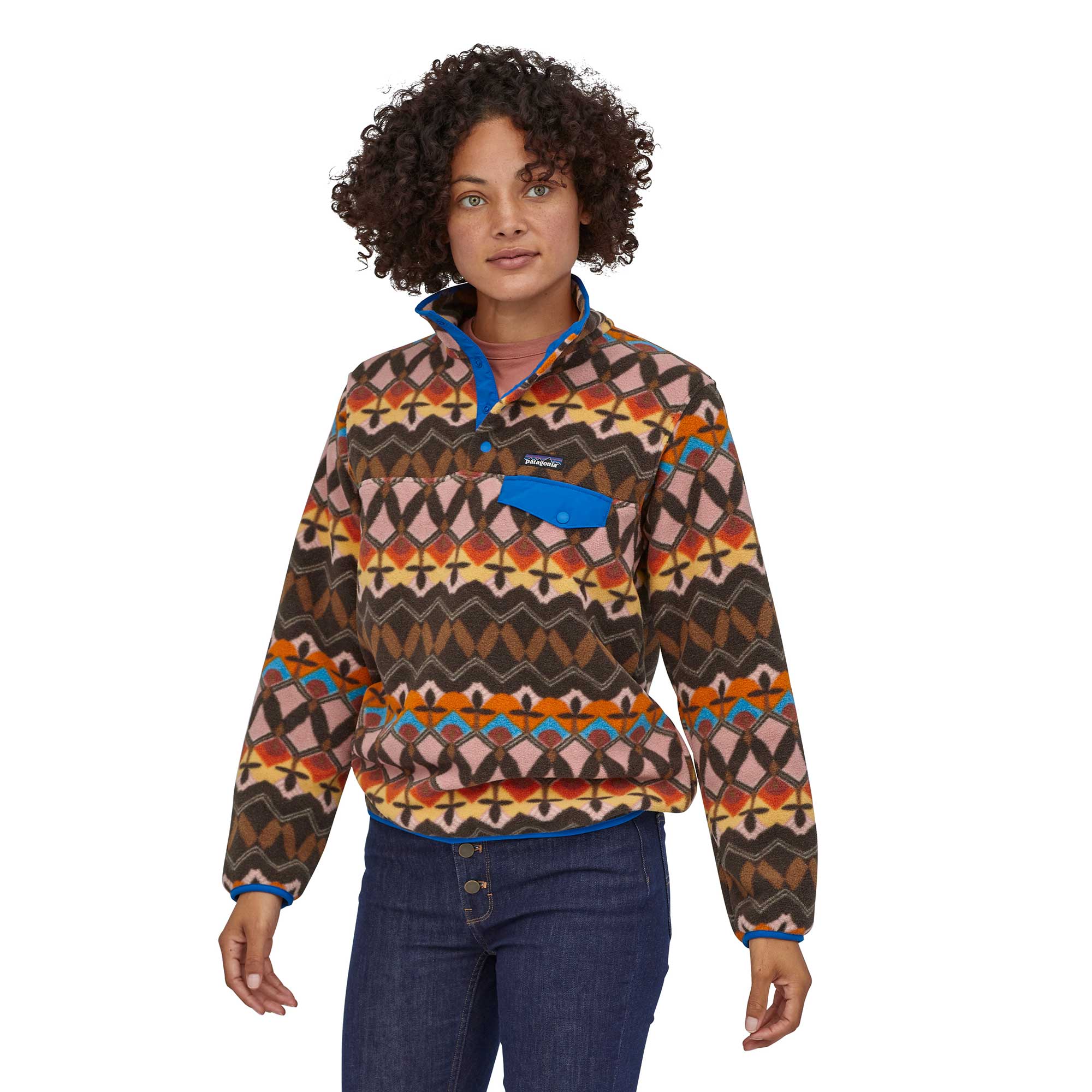 Patagonia Womens Lightweight Synchilla® Snap-t® Pullover — available at Norwood