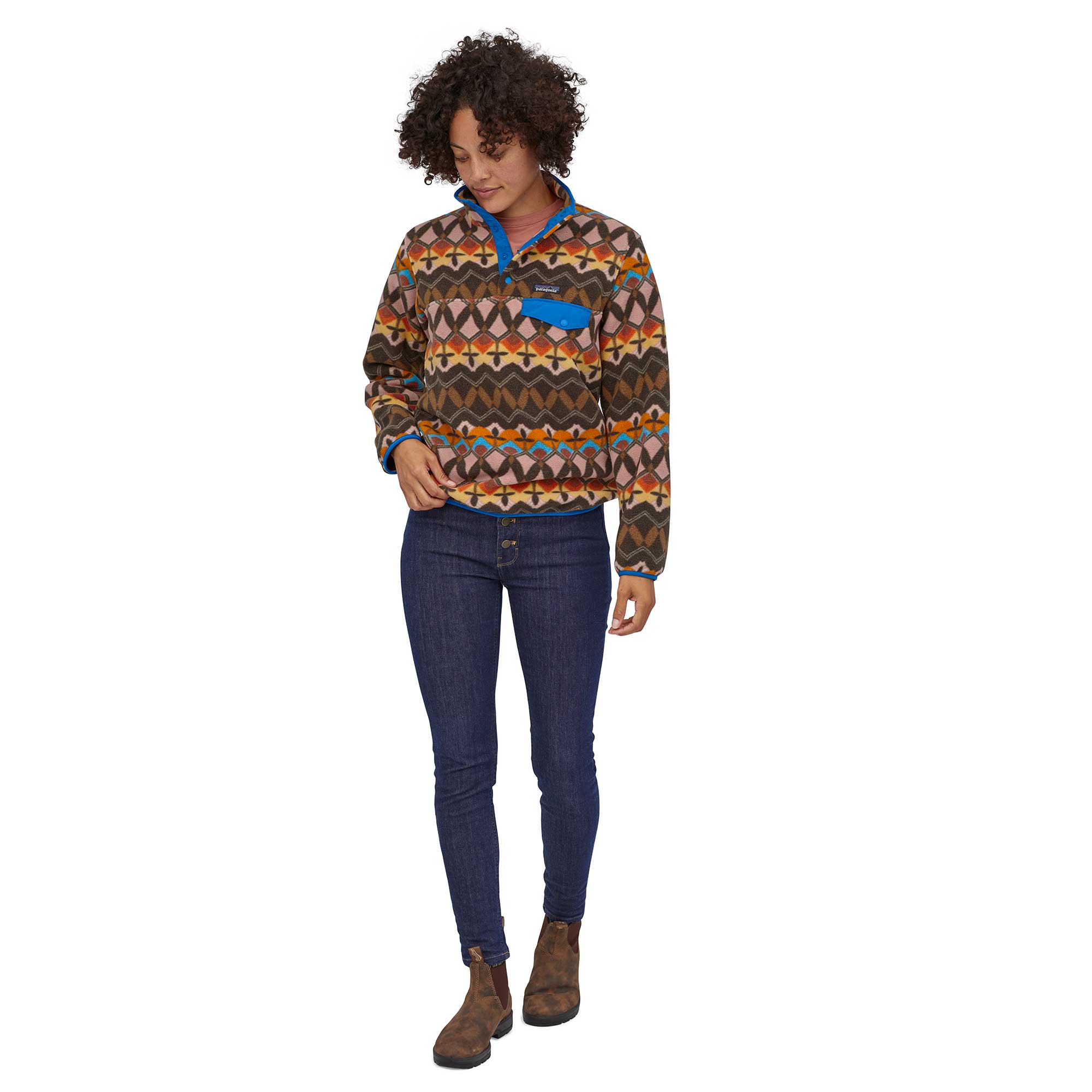 Patagonia Womens Lightweight Synchilla® Snap-t® Pullover — available at Norwood