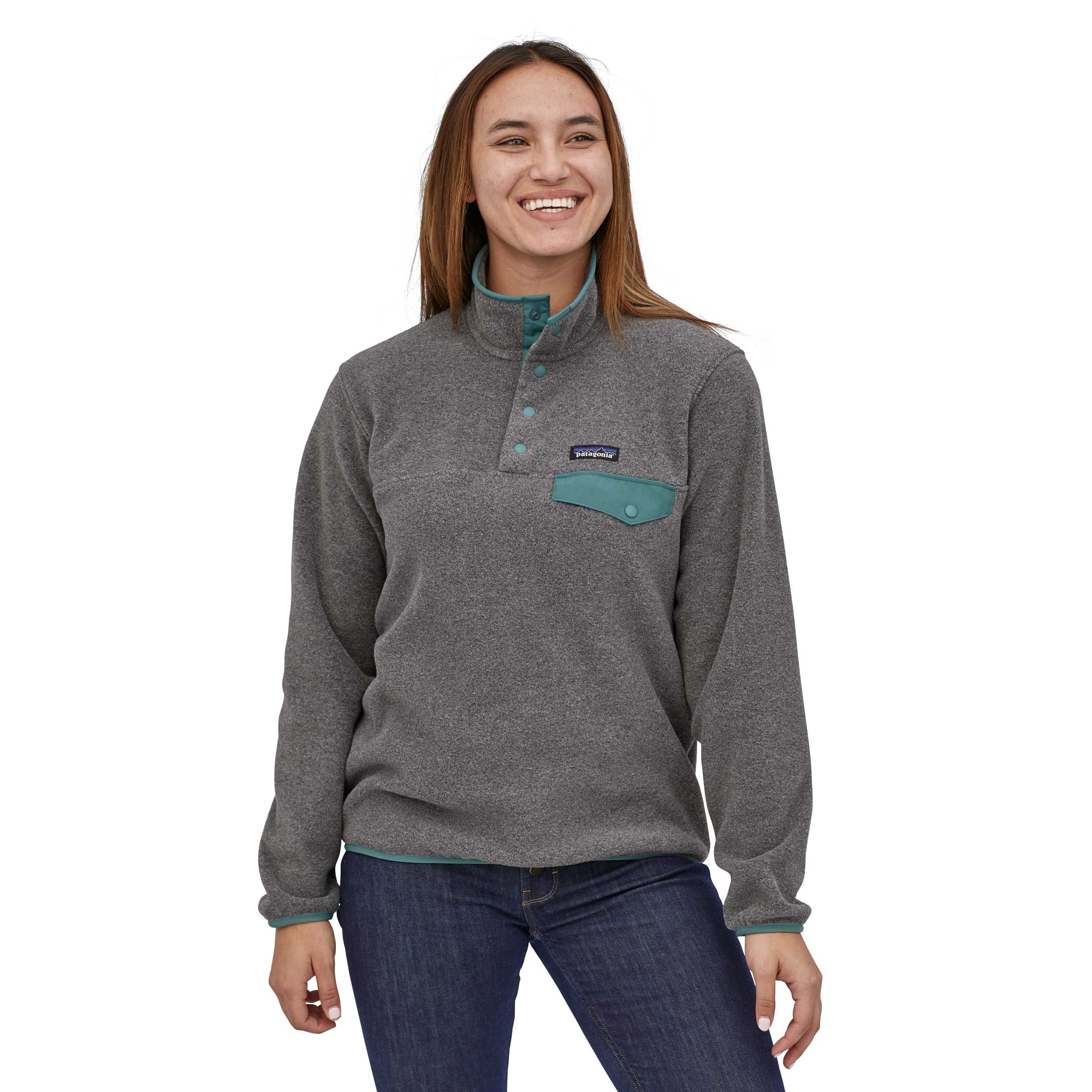 Patagonia Women's Lightweight Synchilla Snap-T Pullover — available at Norwood