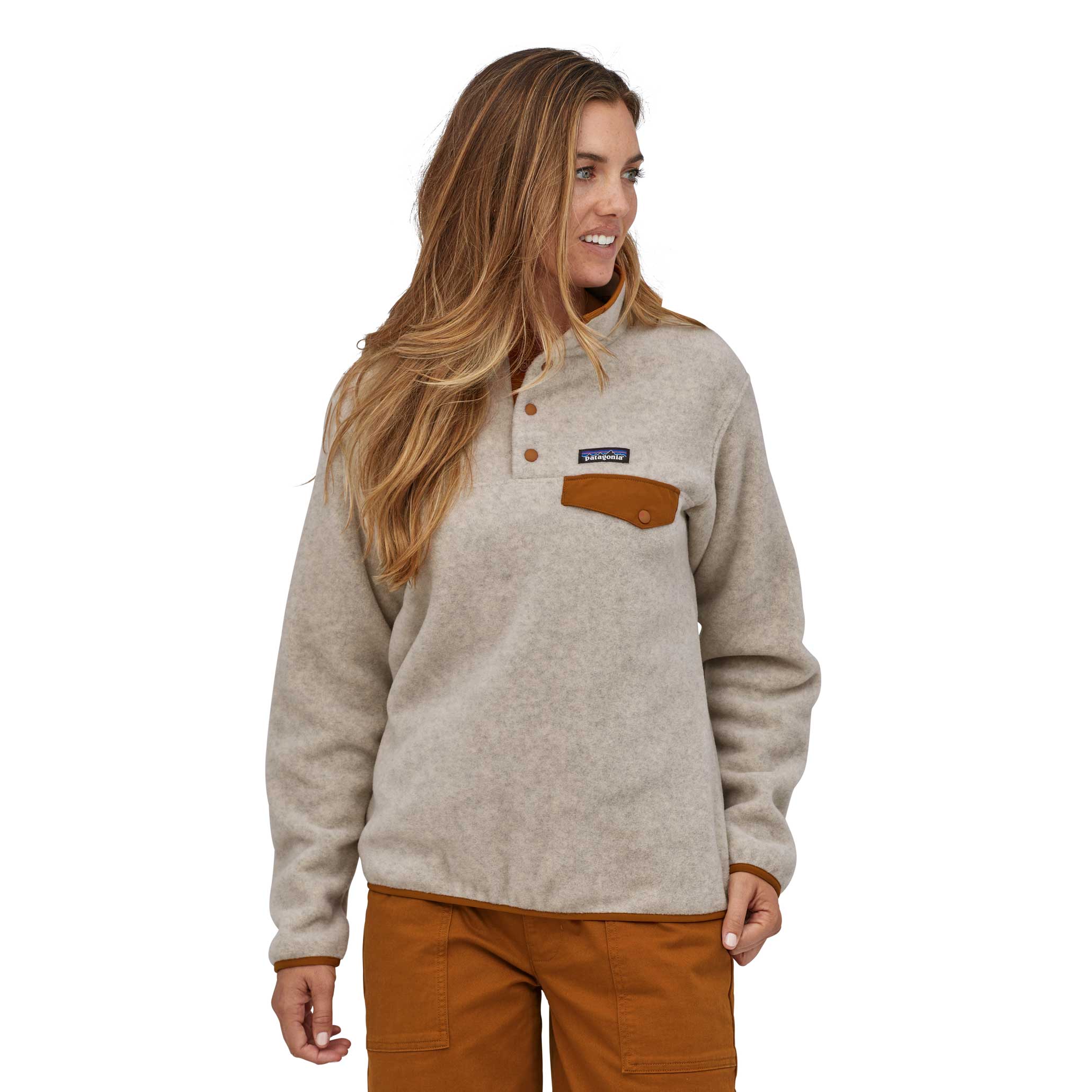 Patagonia Women's Lightweight Synchilla Snap-T Pullover — available at Norwood