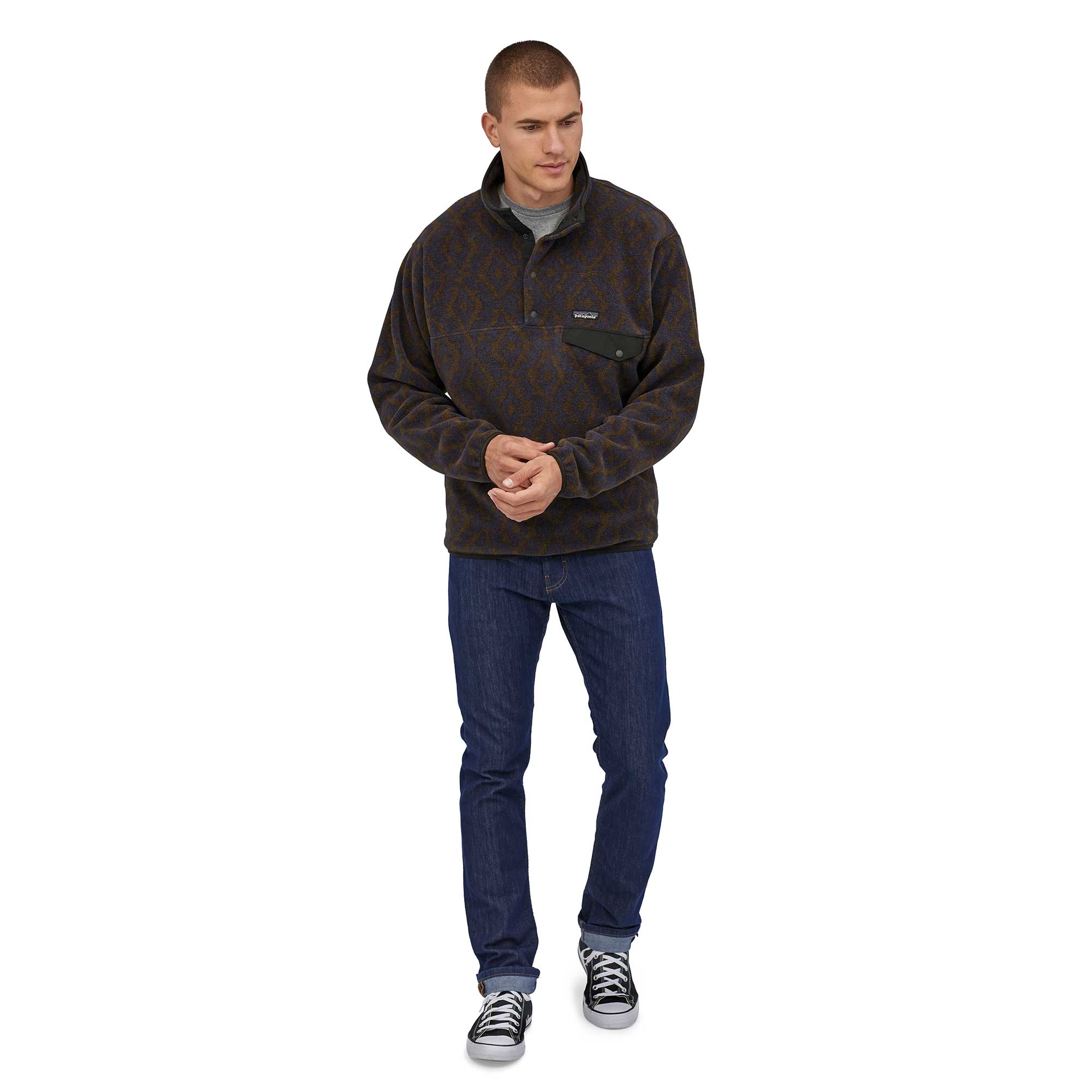 Patagonia Mens Lightweight Synchilla® Snap-t® Pullover — available at Norwood