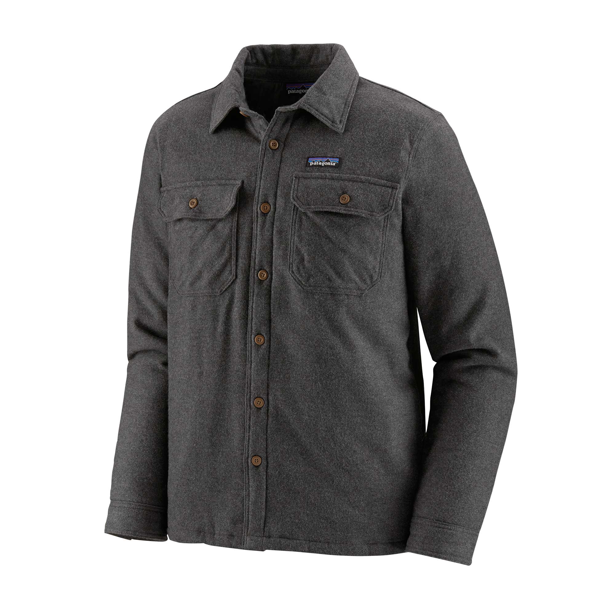 Patagonia Mens Insulated Fjord Flannel Jacket — available at Norwood