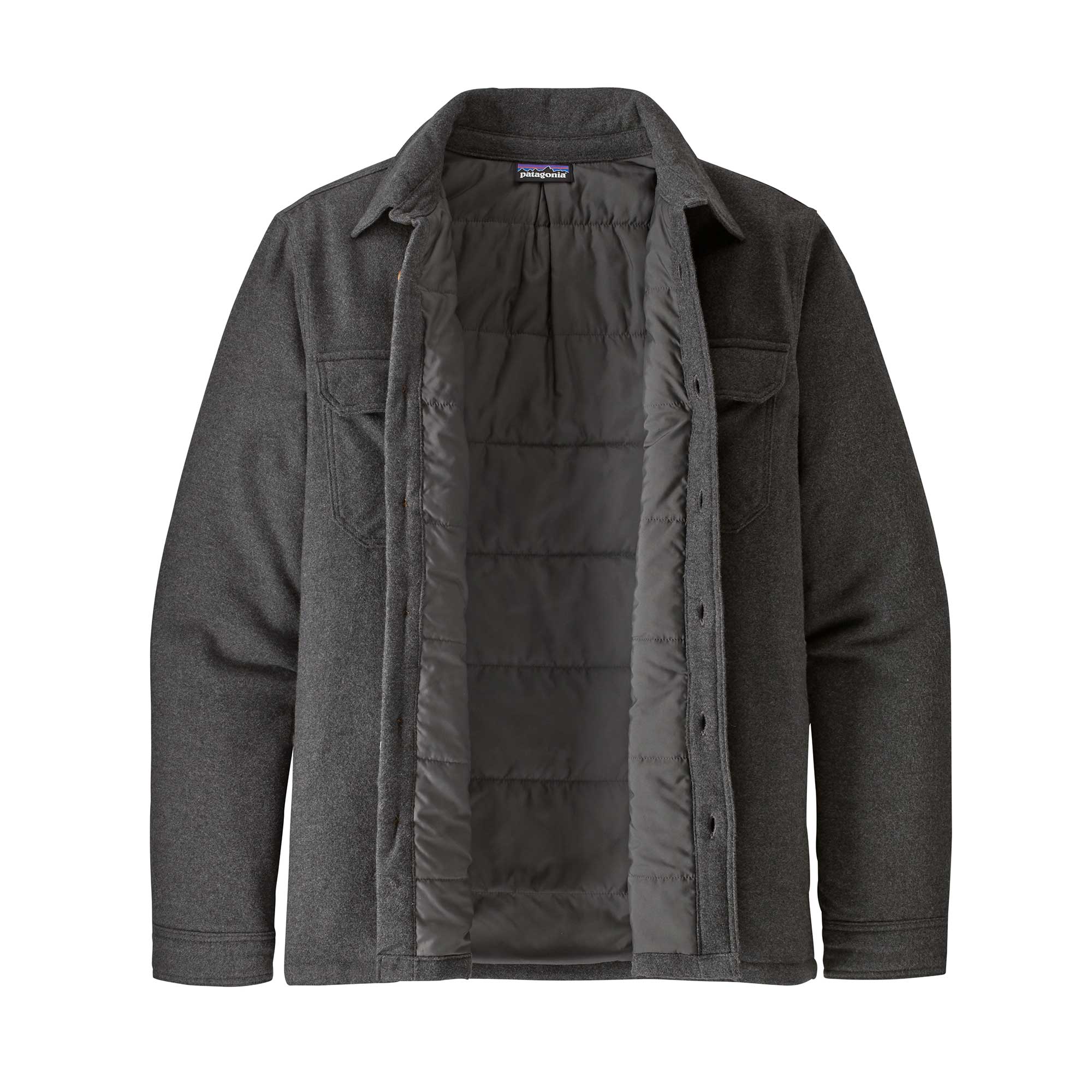 Patagonia Mens Insulated Fjord Flannel Jacket — available at Norwood
