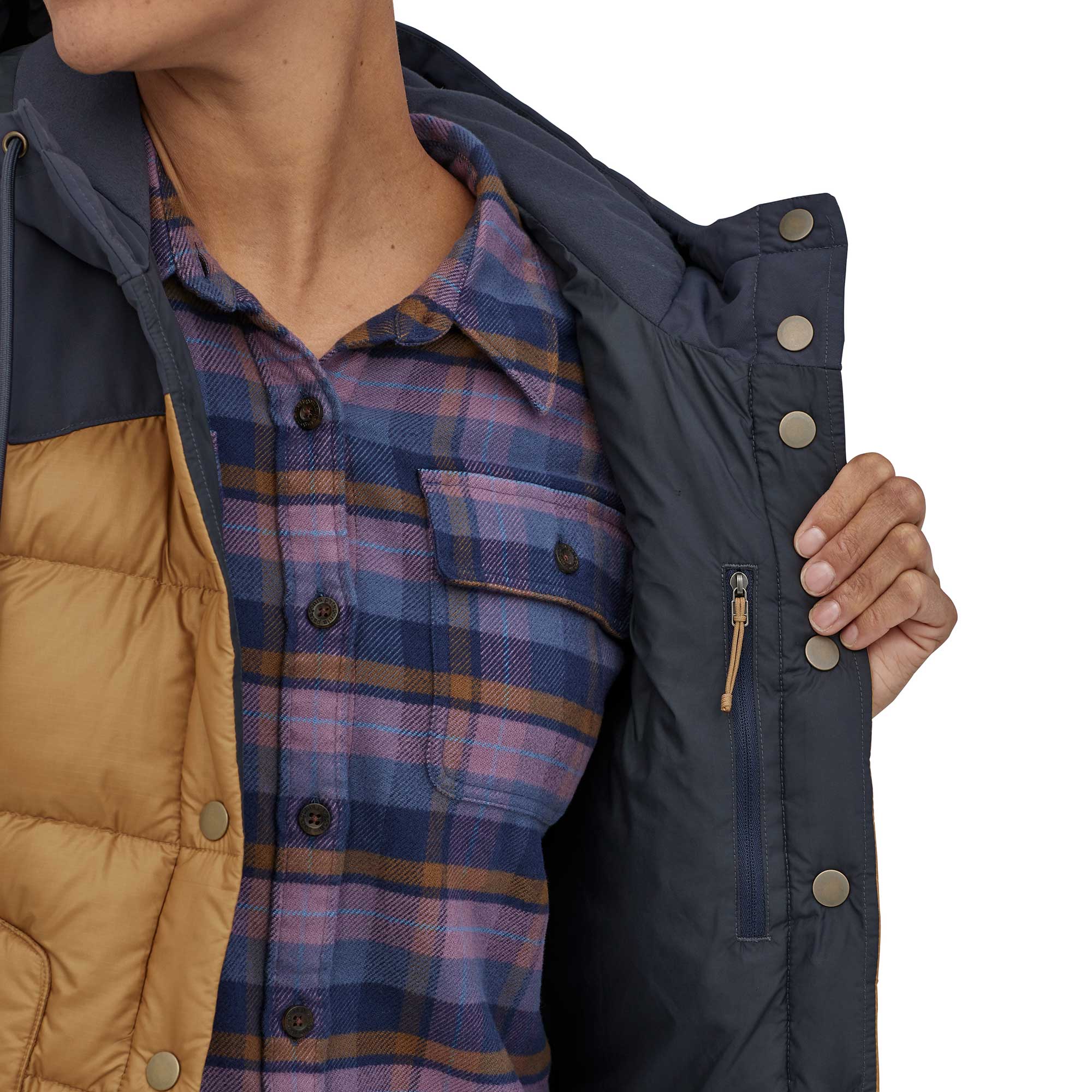 Patagonia Womens Bivy Hooded Vest — available at Norwood