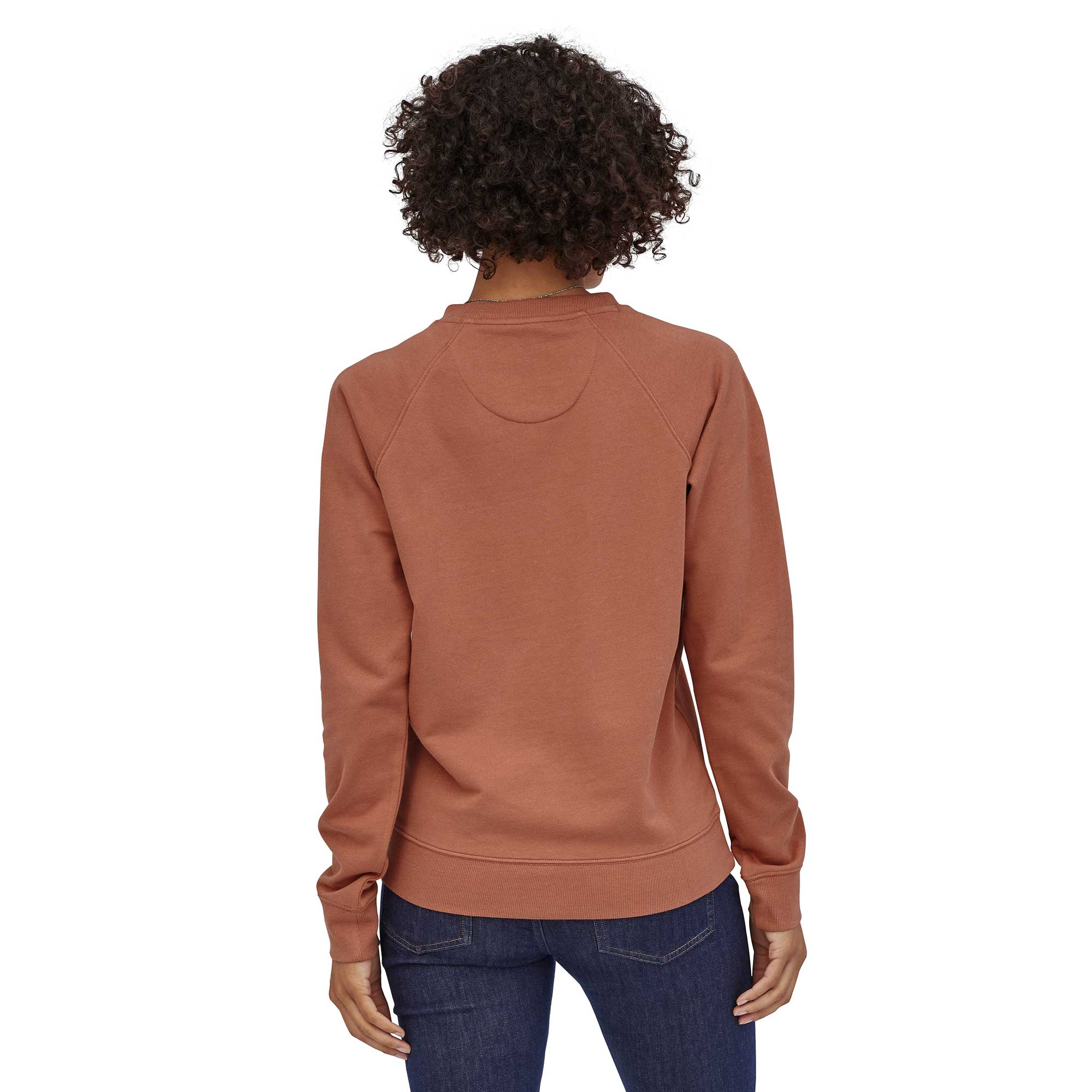 Patagonia Womens Pastel P-6 Label Organic Crew Sweatshirt — available at Norwood