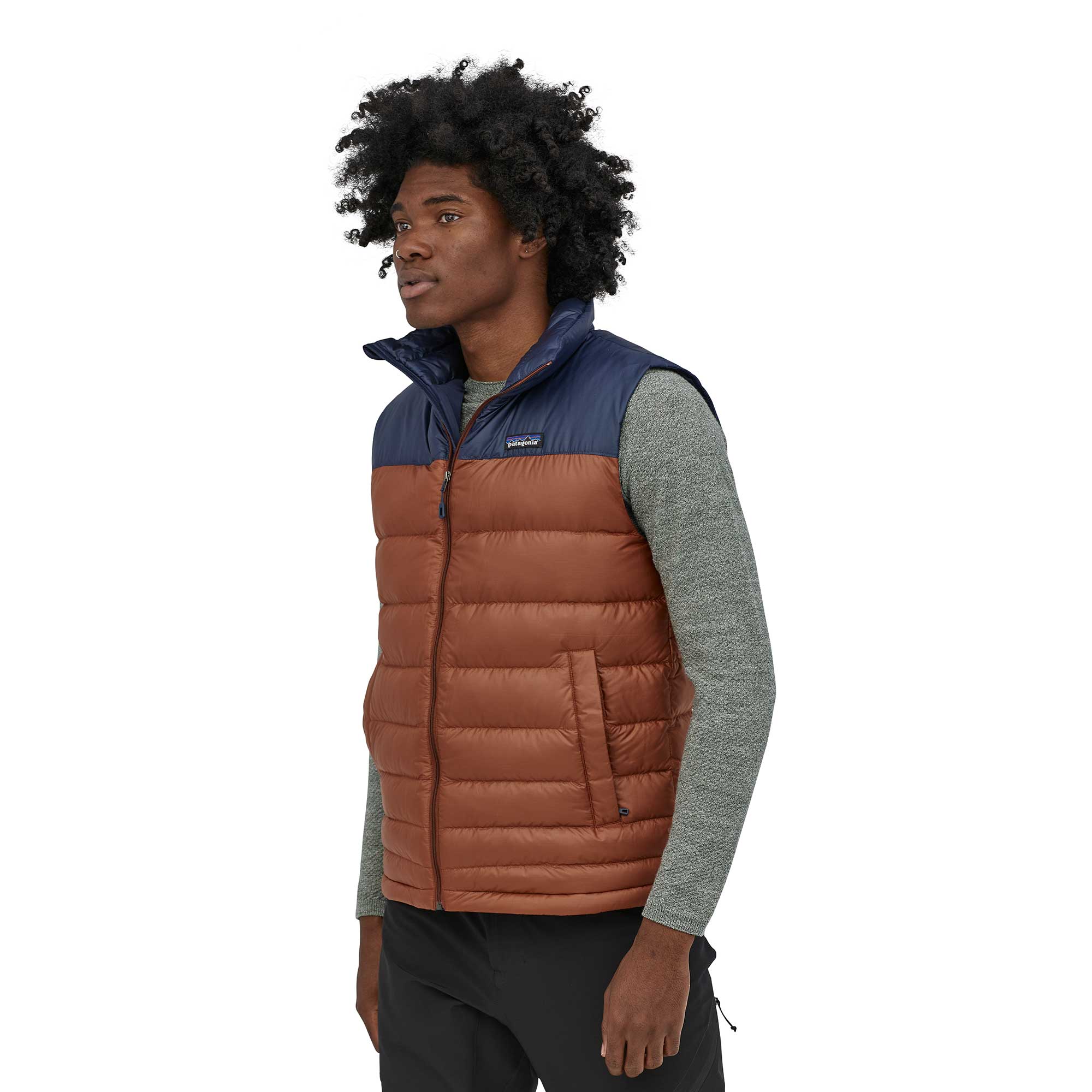 Patagonia Mens Hi-loft Down Vest — available at Norwood