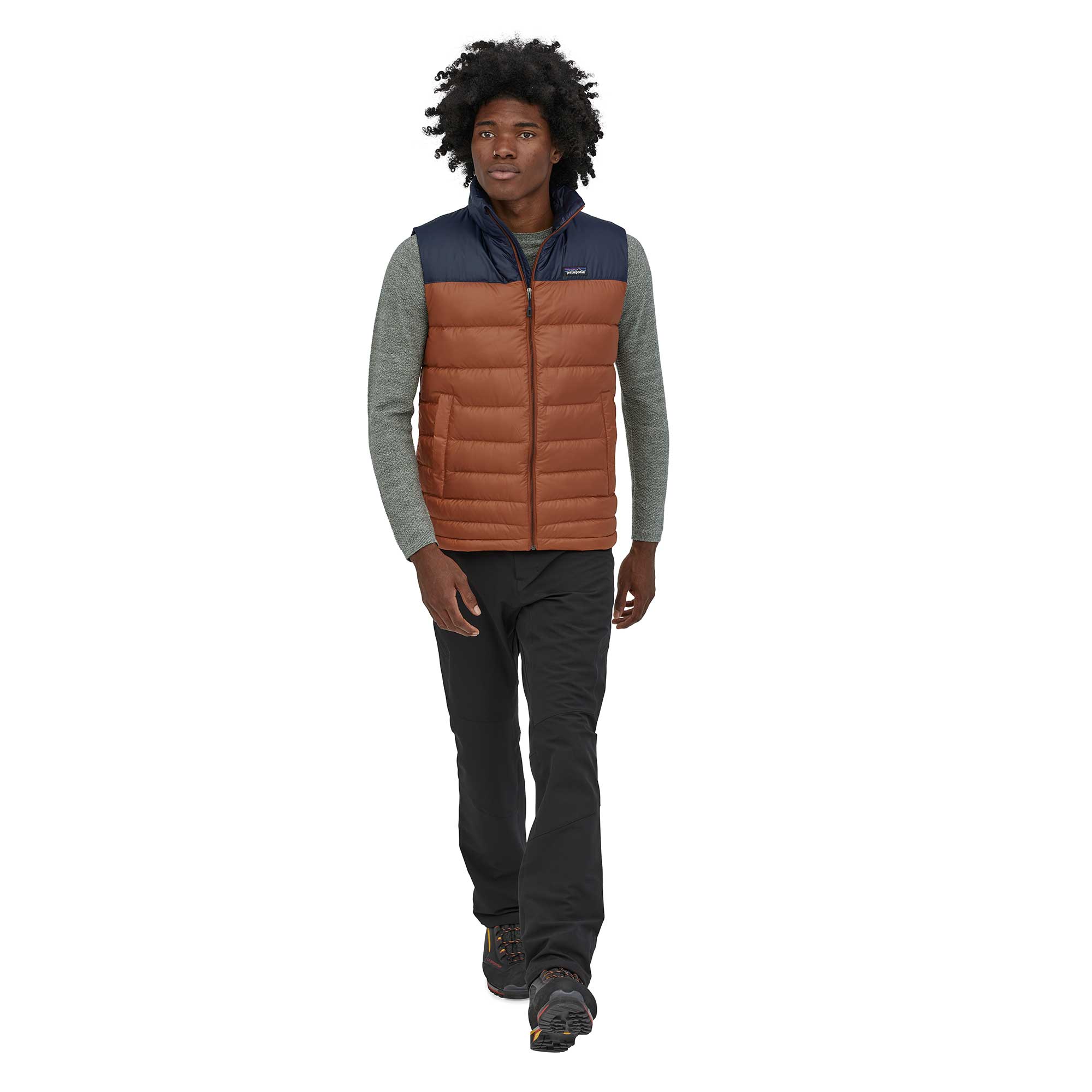 Patagonia Mens Hi-loft Down Vest — available at Norwood