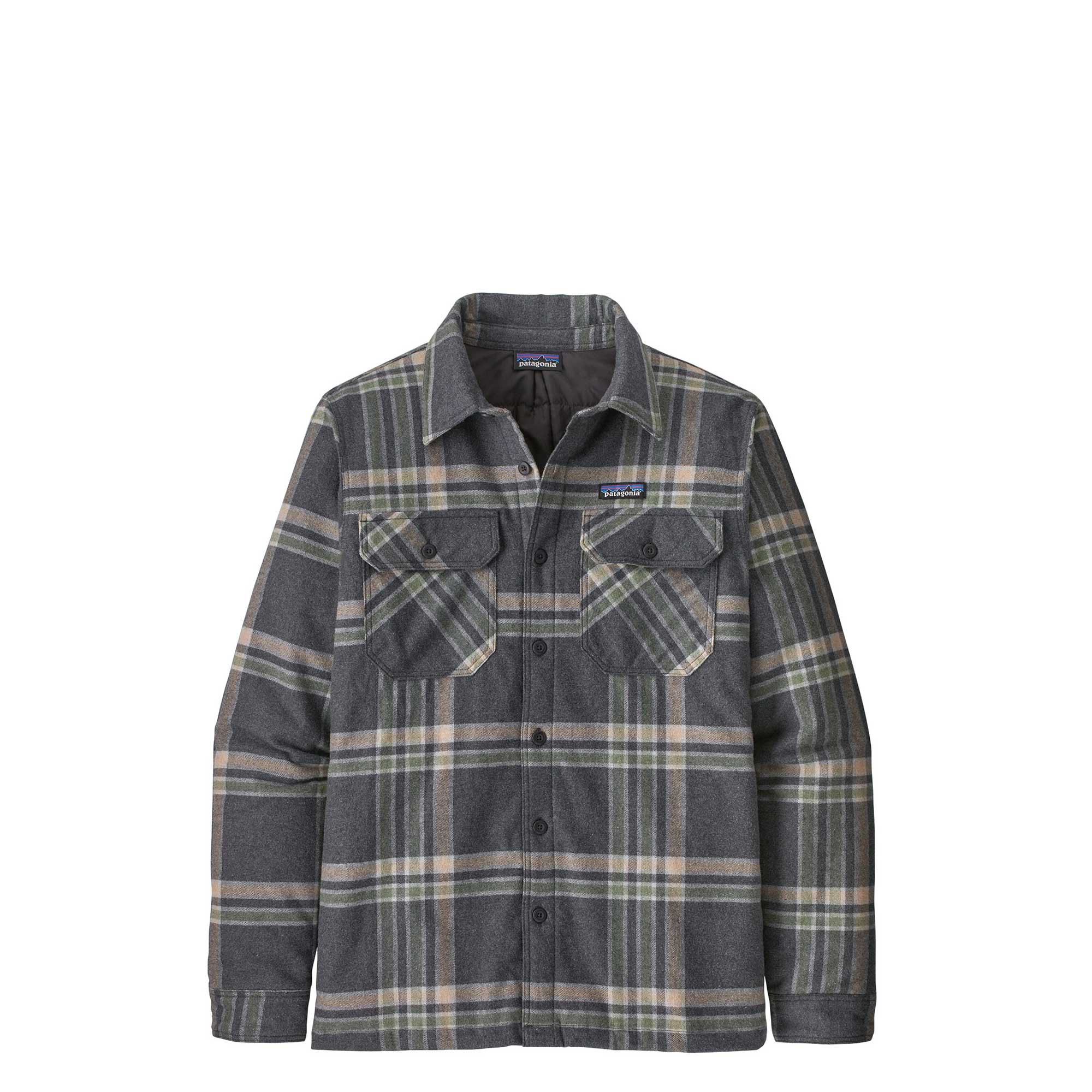 Patagonia Mens Insulated Organic Cotton Midweight Fjord Flannel Shirt — available at Norwood
