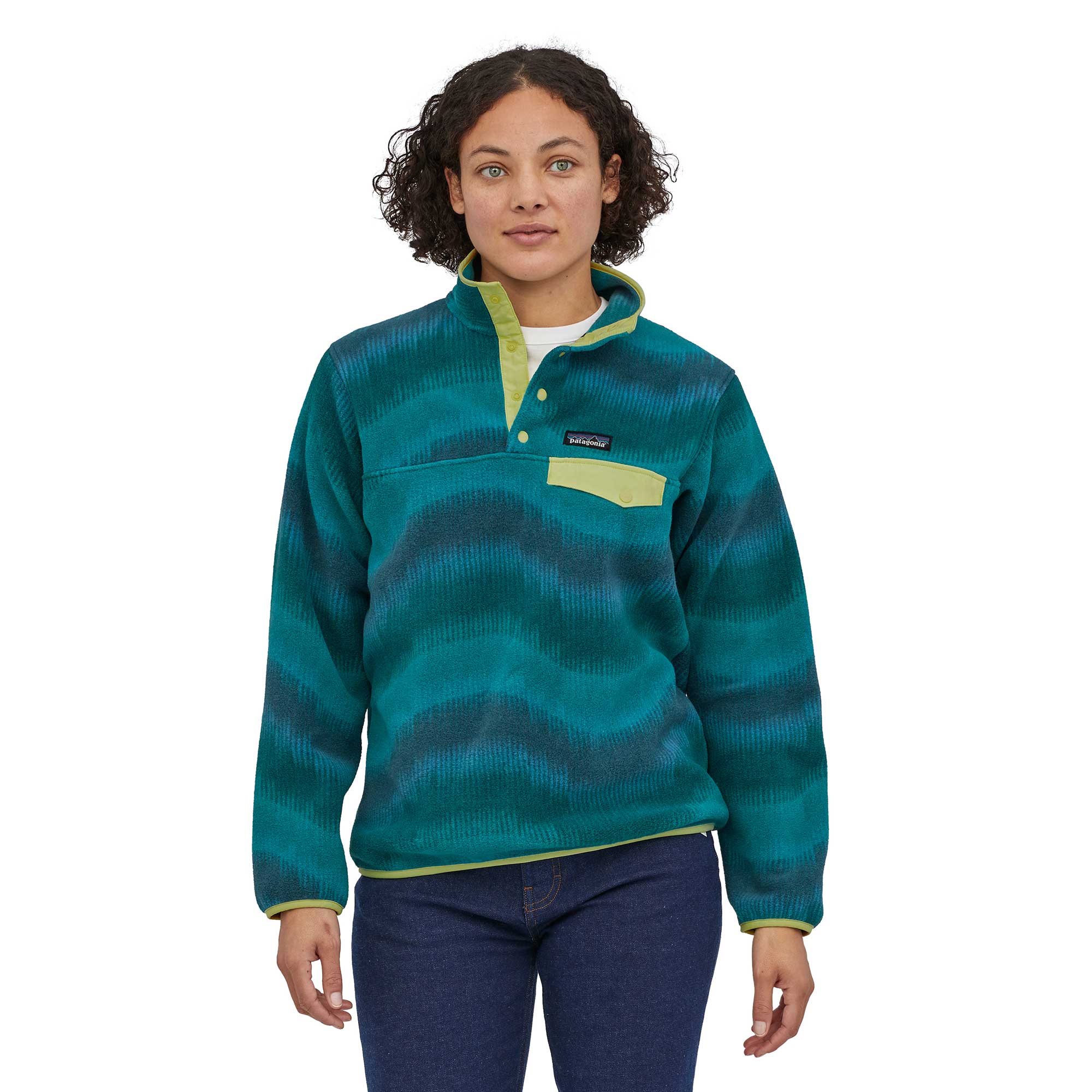 Patagonia Womens Lightweight Synchilla® Snap-t® Pullover — available at Norwood