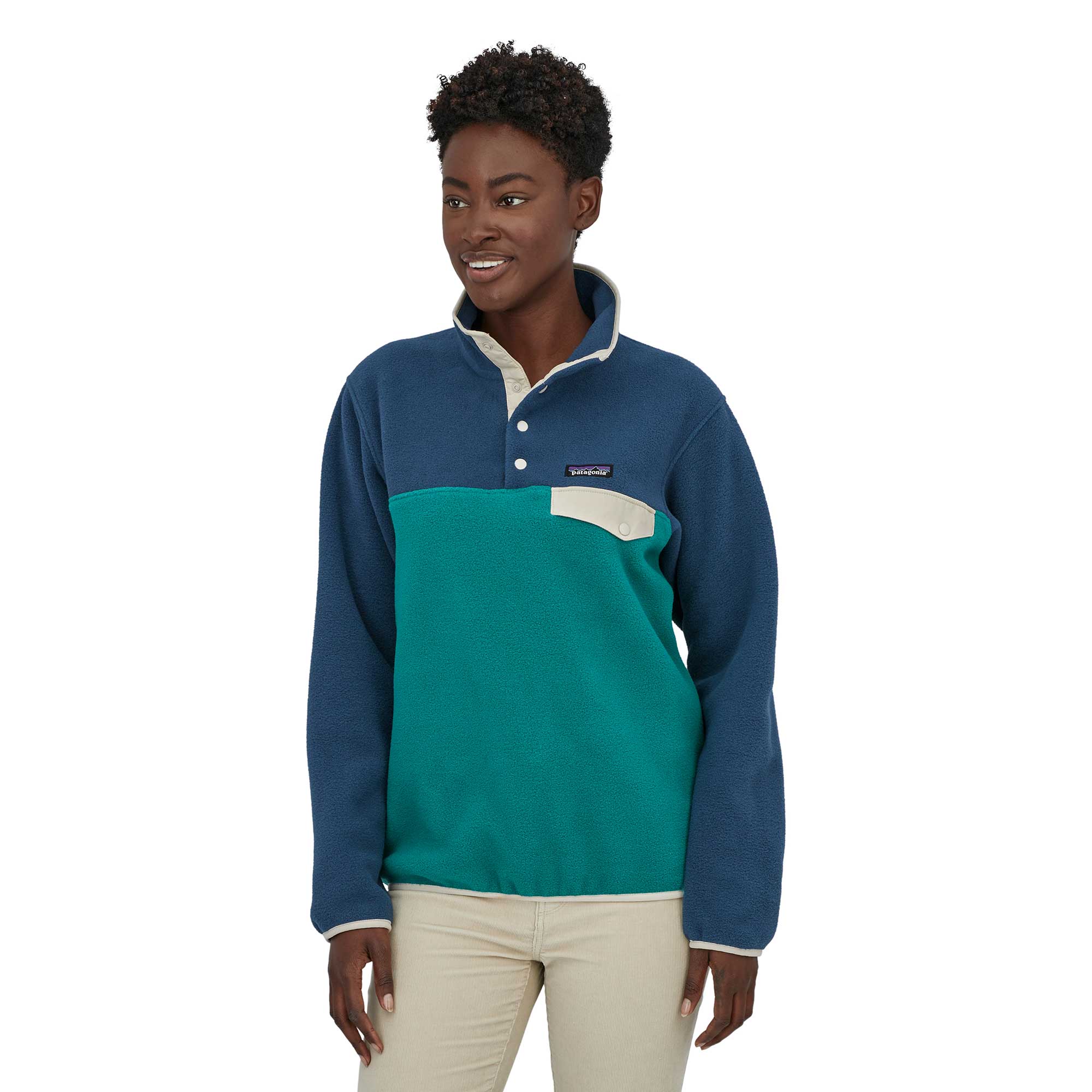 Patagonia Womens Lightweight Synchilla® Snap-t® Pullover — available at Norwood