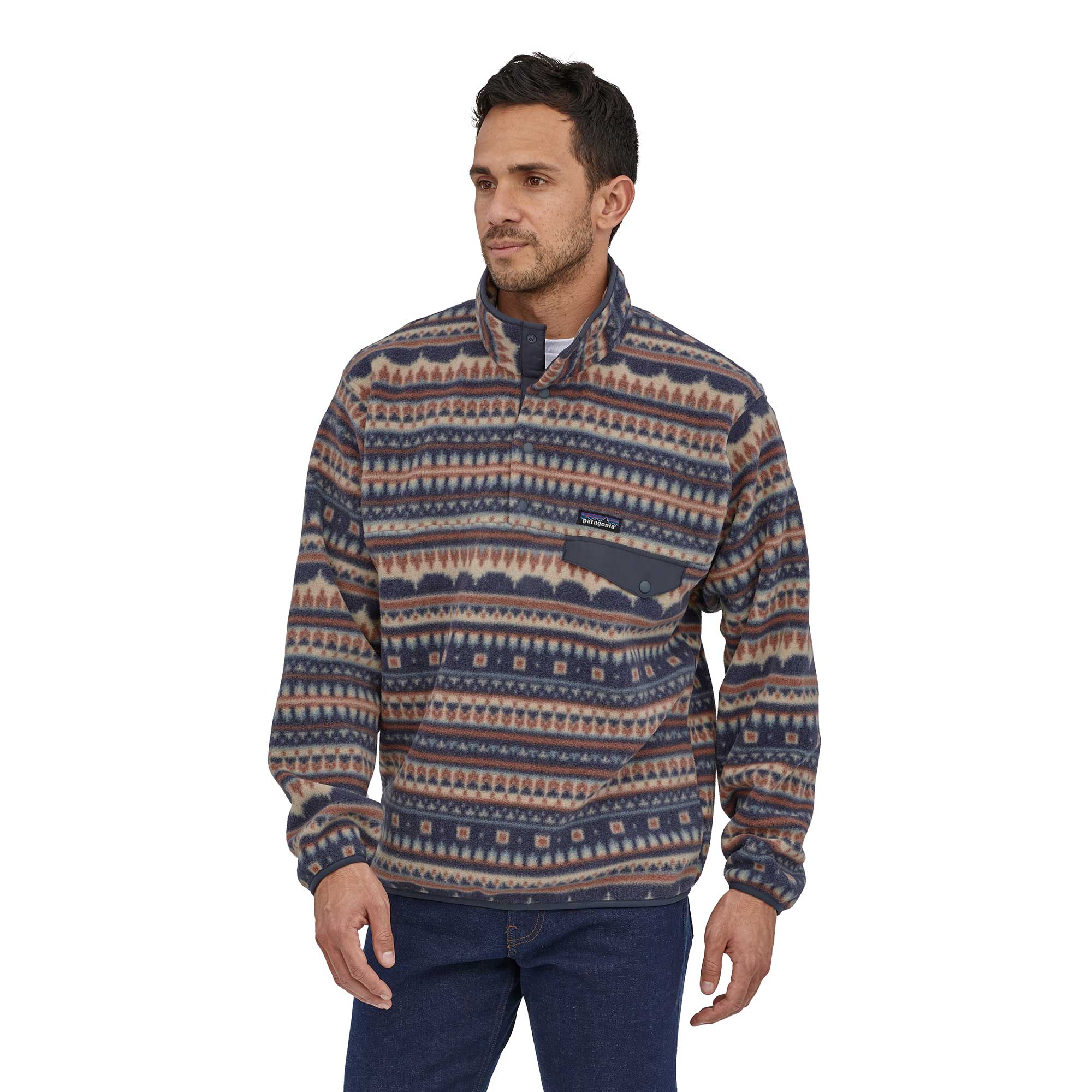 Patagonia Mens Lightweight Synchilla® Snap-t® Pullover — available at Norwood