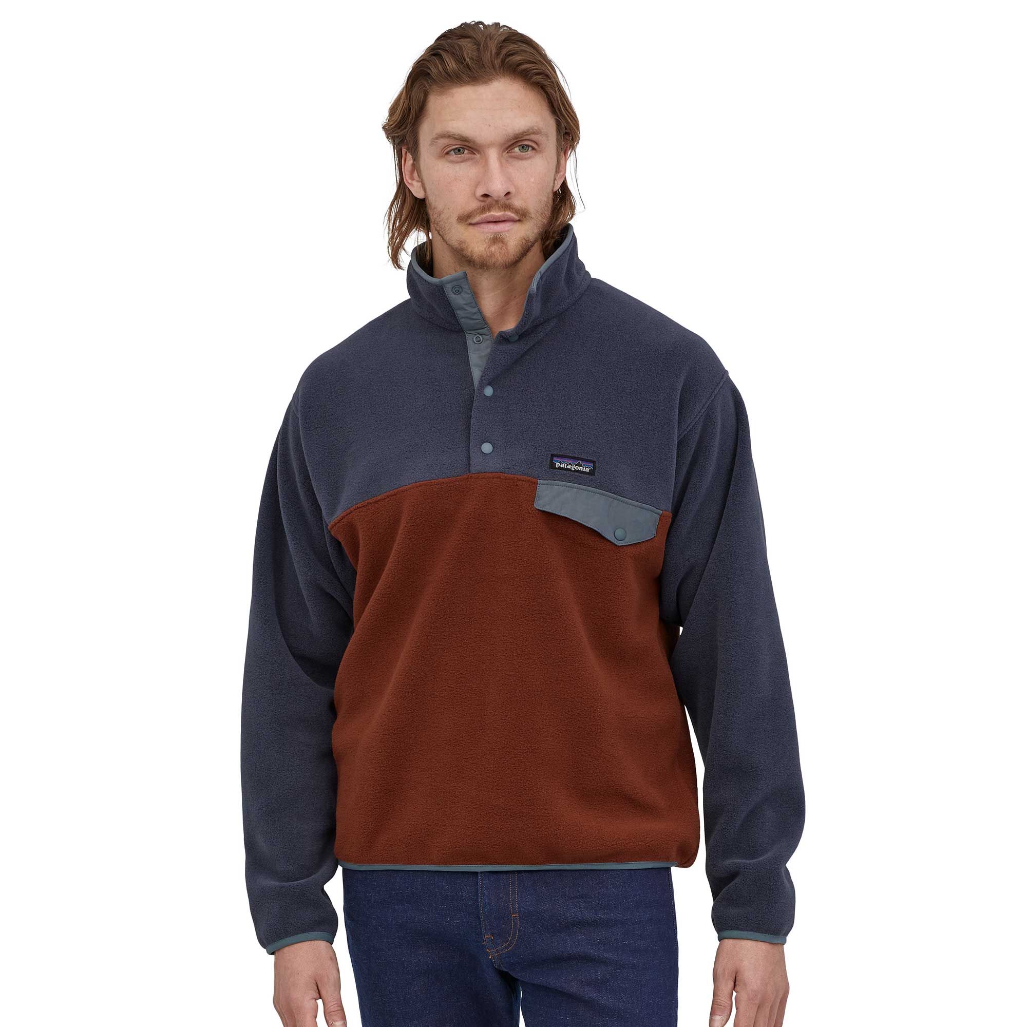Patagonia Mens Lightweight Synchilla® Snap-t® Pullover — available at Norwood