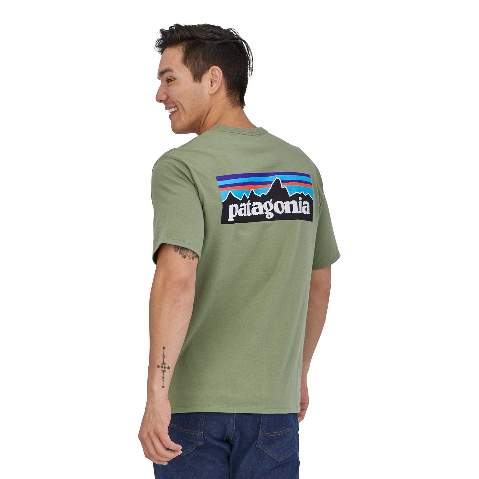 Patagonia Mens P-6 Logo Responsibili-tee® — available at Norwood