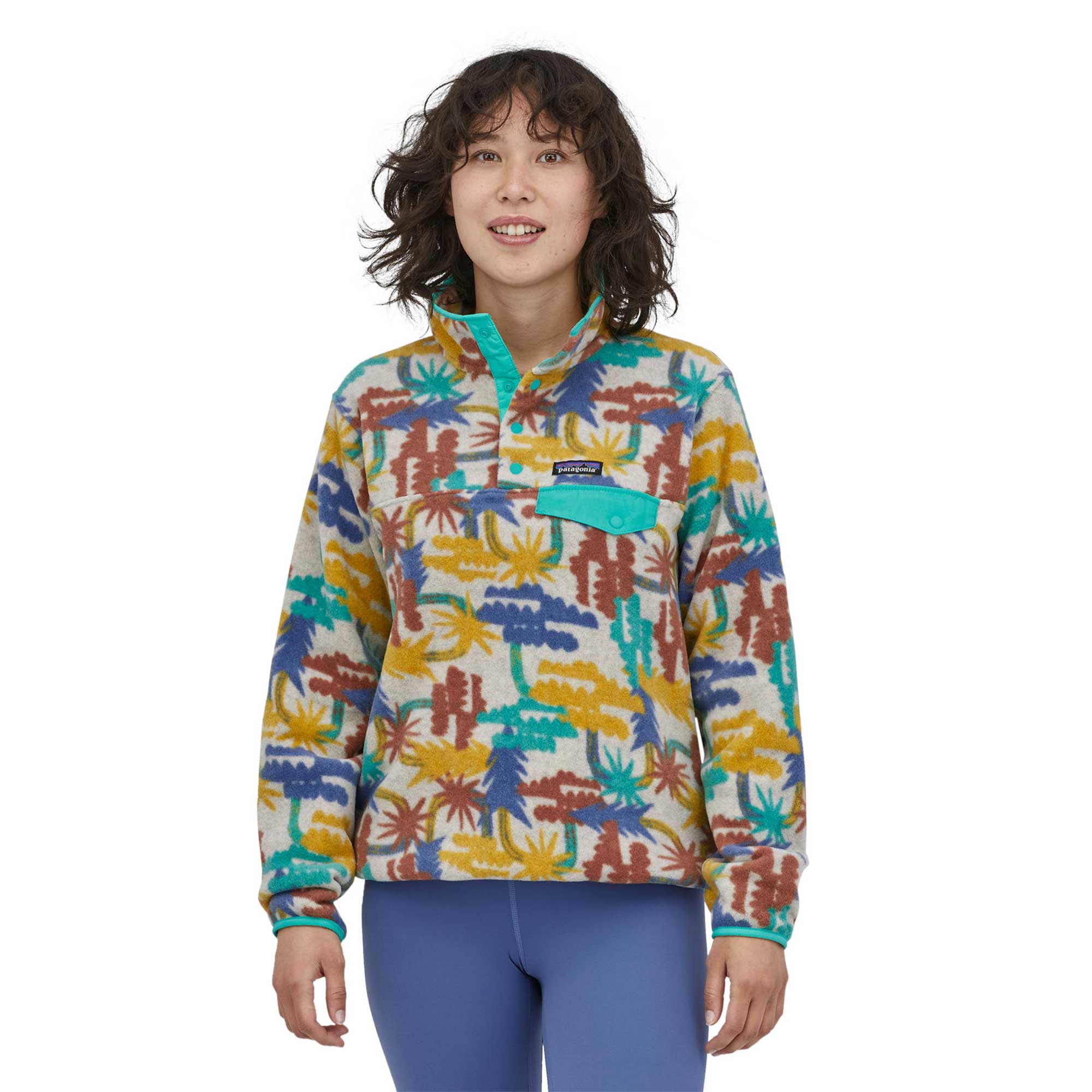 Patagonia Womens Lightweight Synchilla Snap-T Pullover — available at Norwood