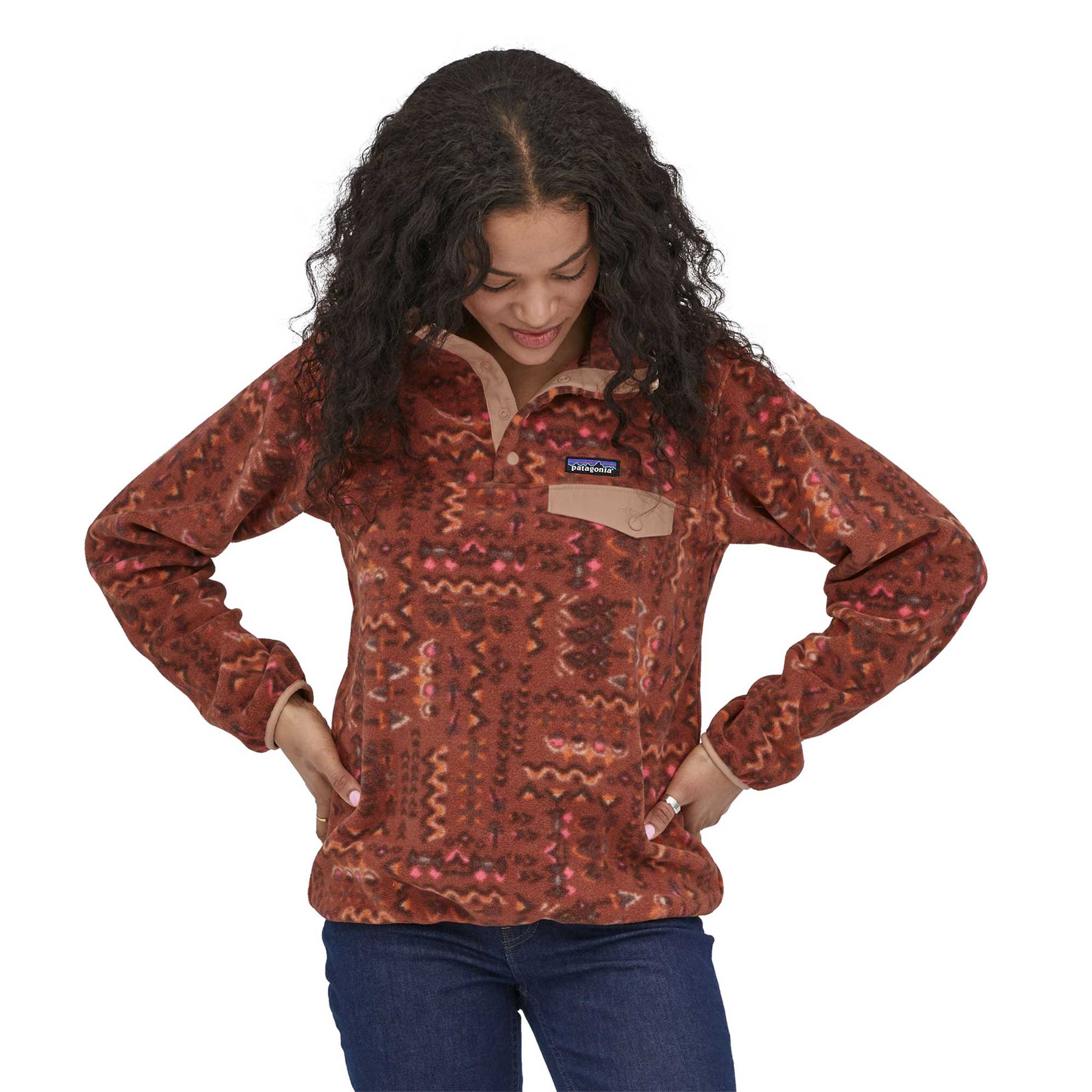 Patagonia Womens Lightweight Synch Snap-T Pullover — available at Norwood
