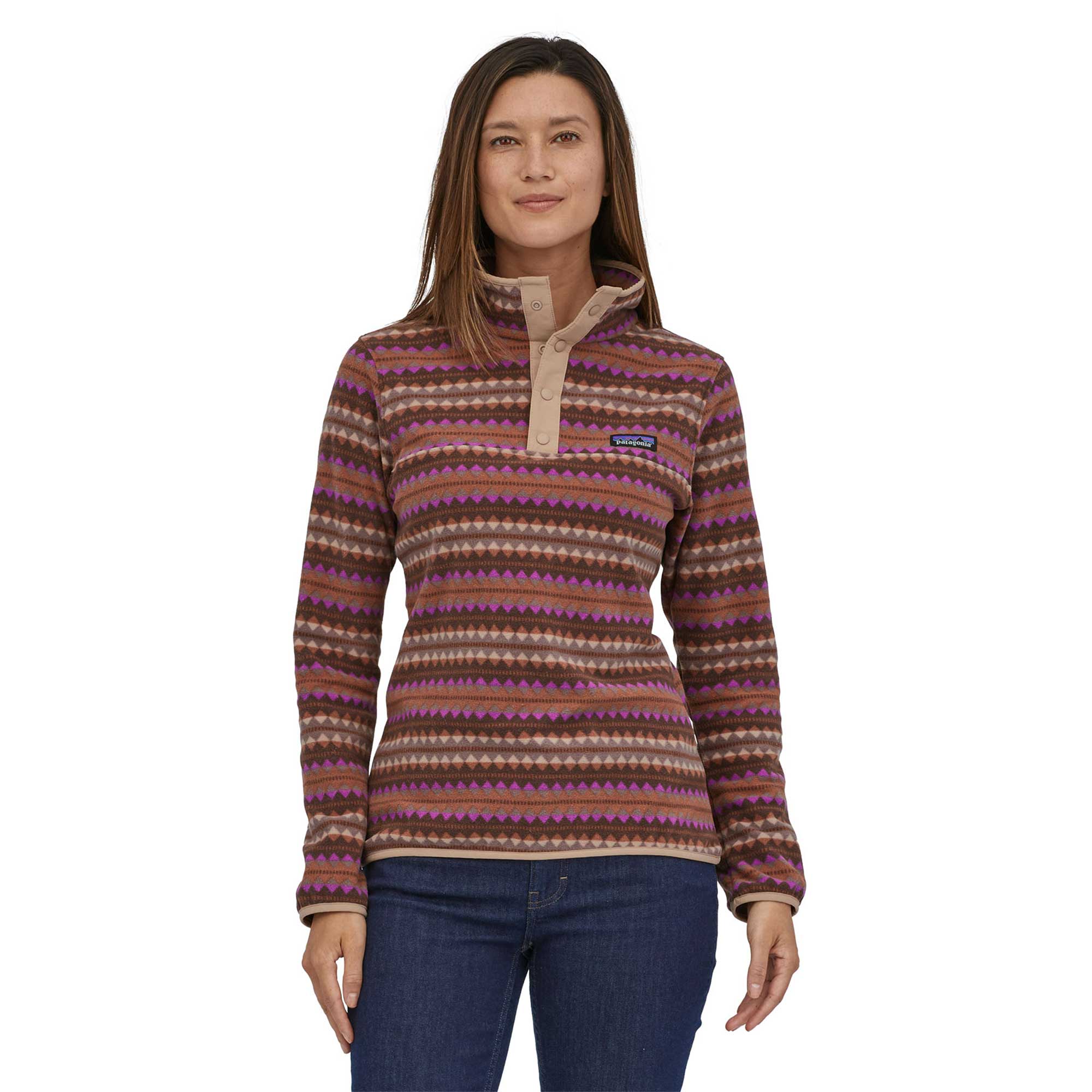 Patagonia Womens Micro D Snap-T Pullover — available at Norwood
