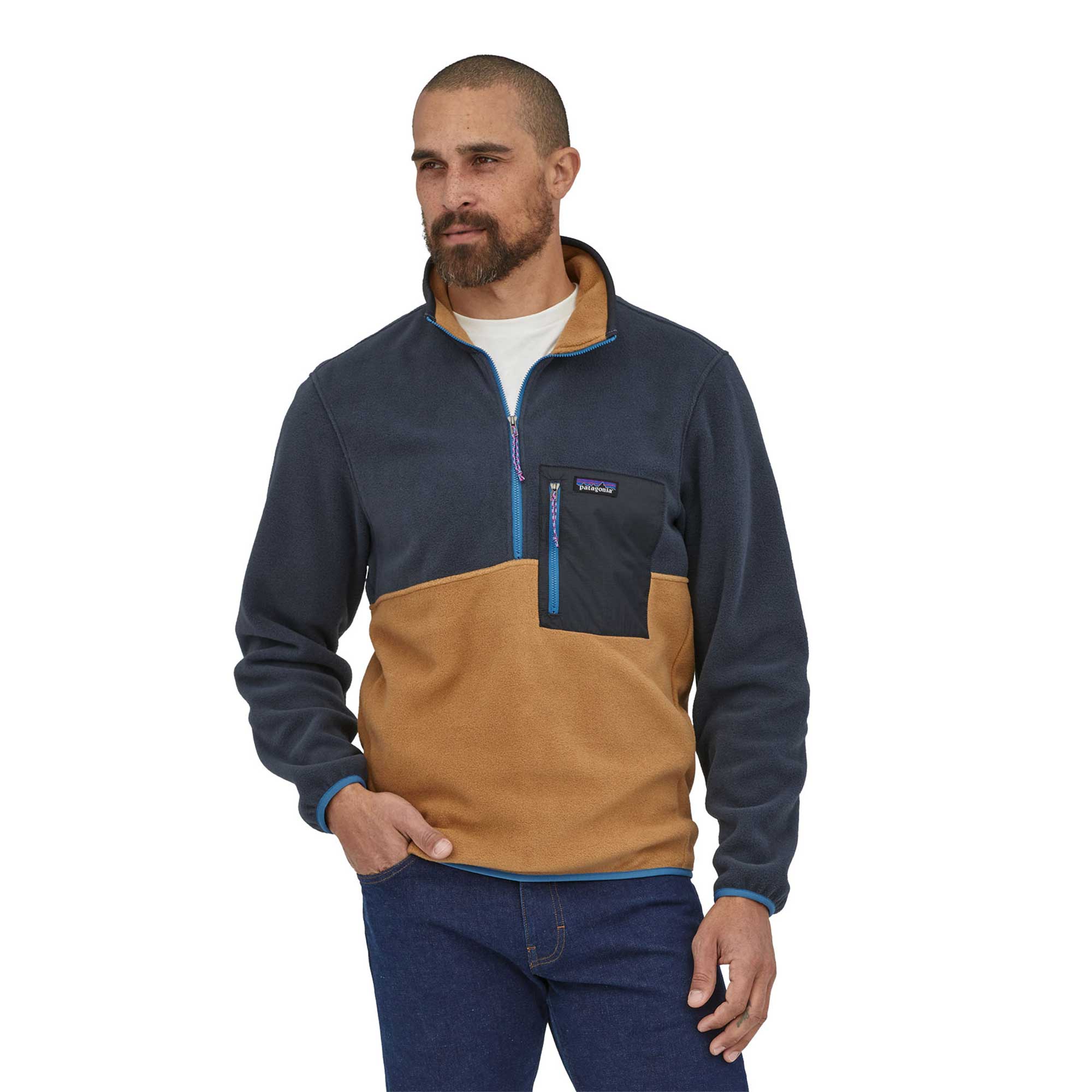 Patagonia Men's Microdini 1/2 Zip Pullover — available at Norwood