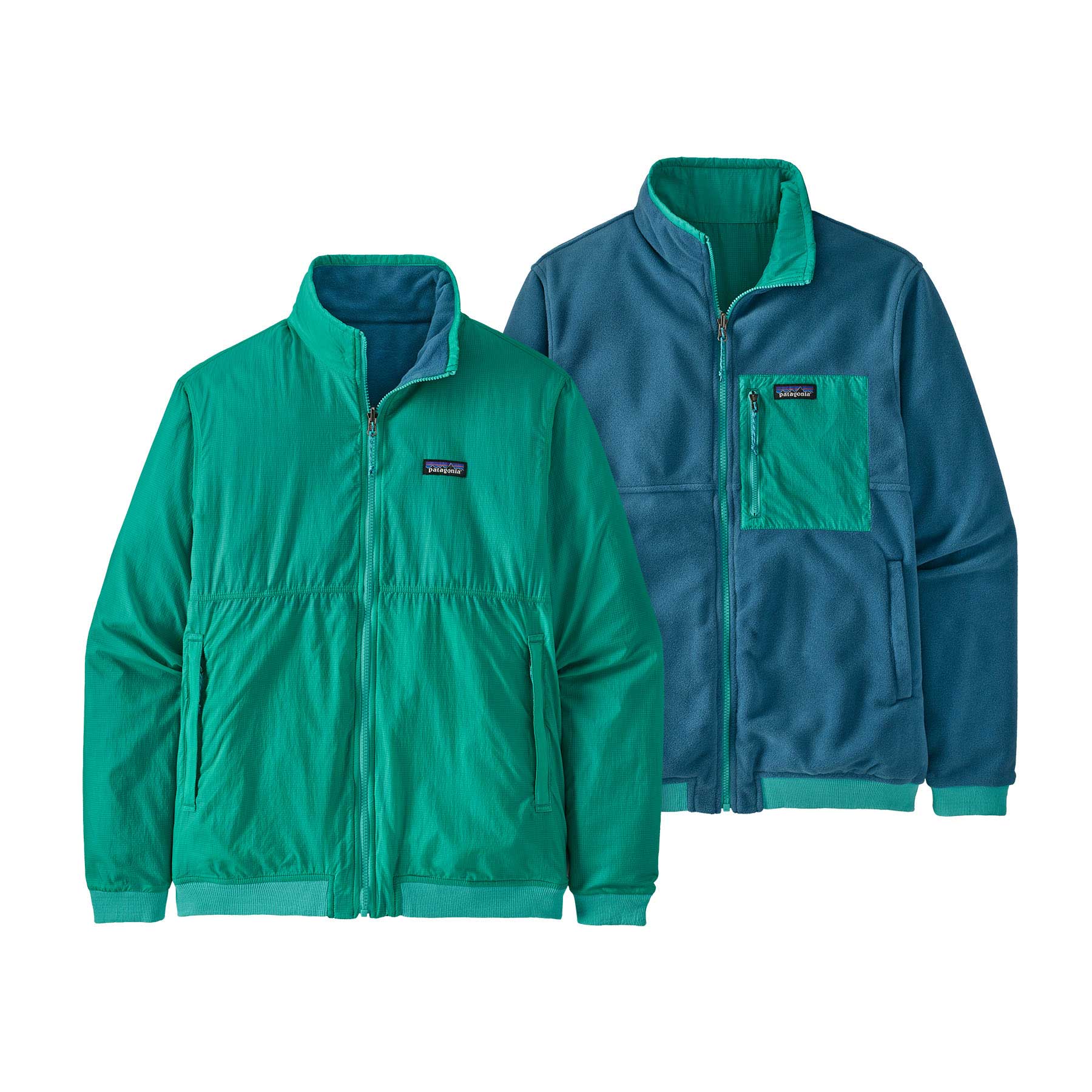 Patagonia Mens Reversible Shelled Microdini Jacket — available at Norwood