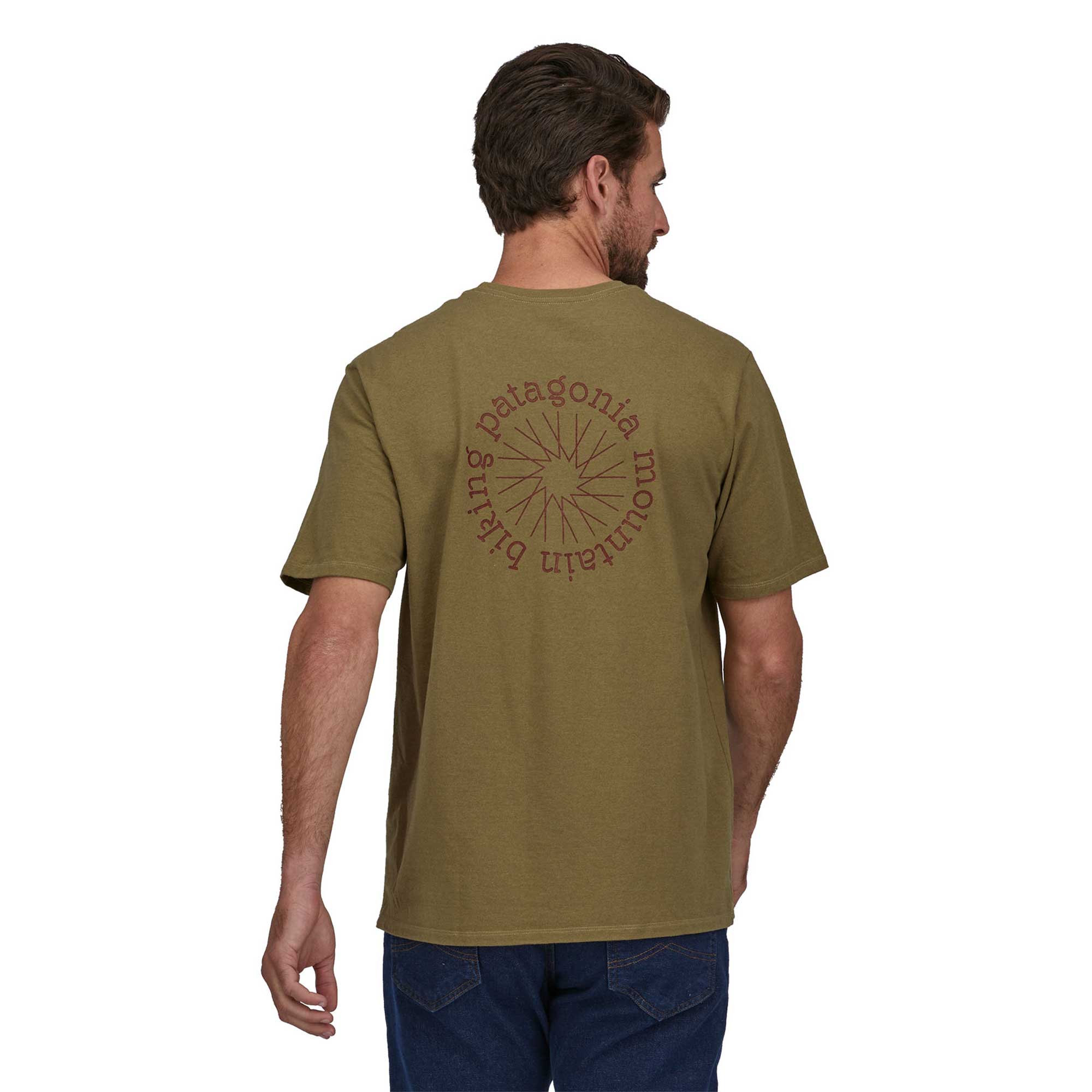 Patagonia Spoke Stencil Responsibili-Tee — available at Norwood