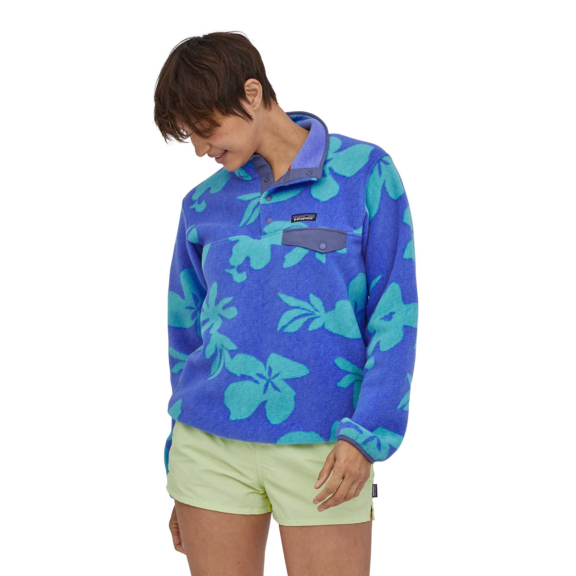 Patagonia Womens Lightweight Synchilla® Snap-t® Pullover — available at Norwood