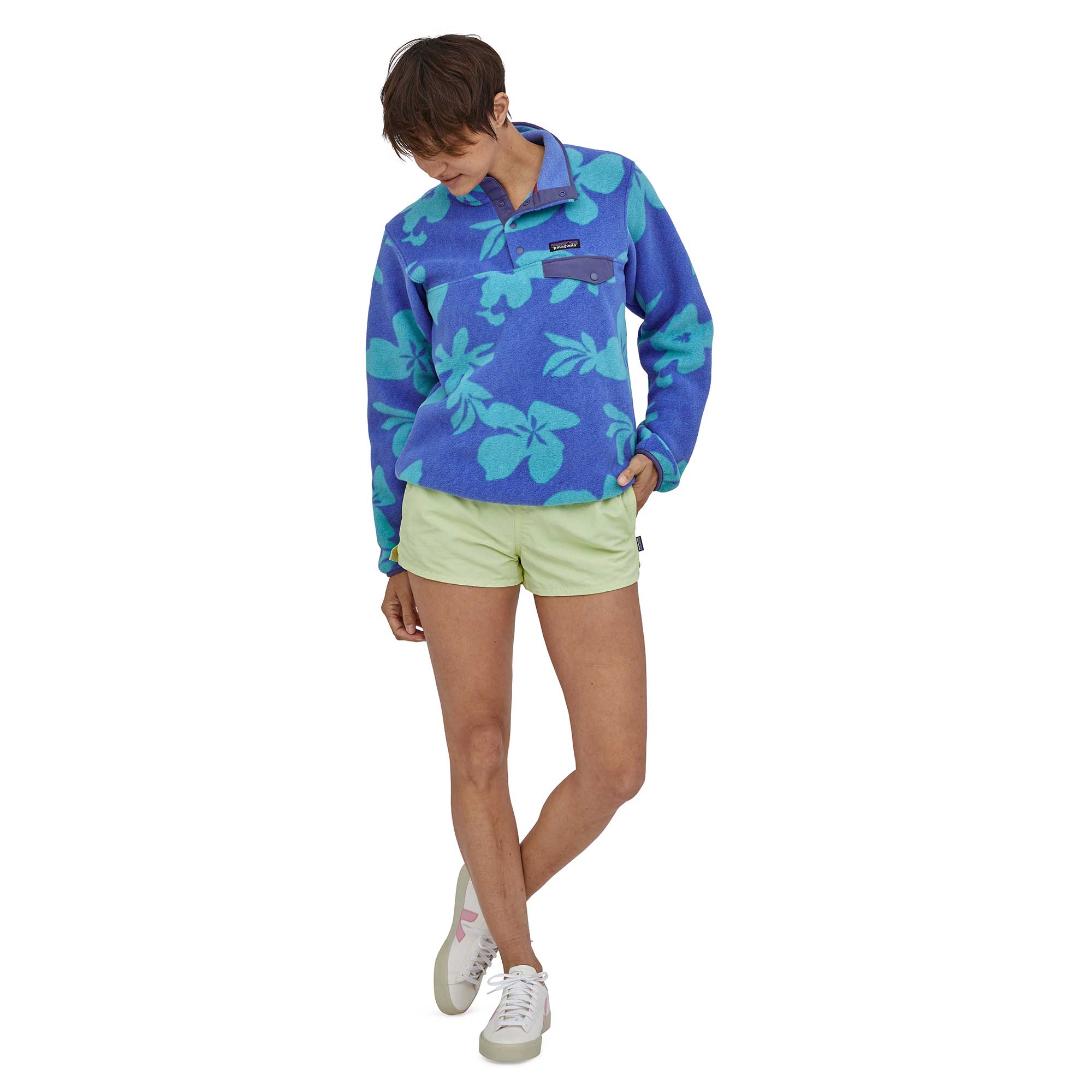 Patagonia Womens Lightweight Synchilla® Snap-t® Pullover — available at Norwood